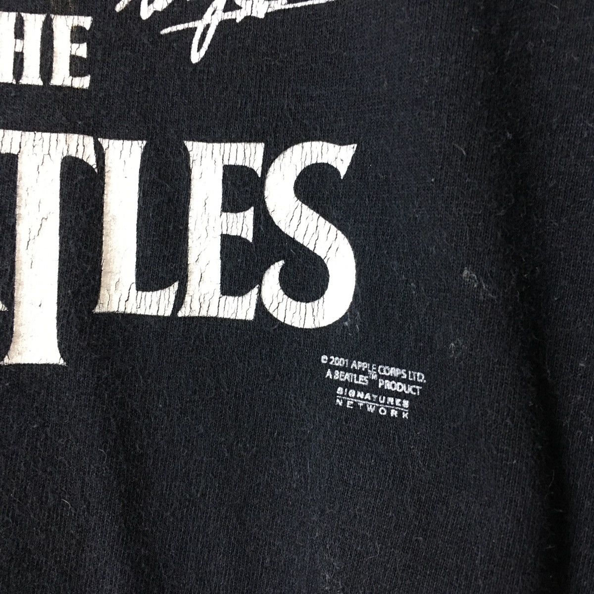 Band Tees × Vintage Vintage The Beatles Signature Series Tshirt Size US XL / EU 56 / 4 - 4 Thumbnail