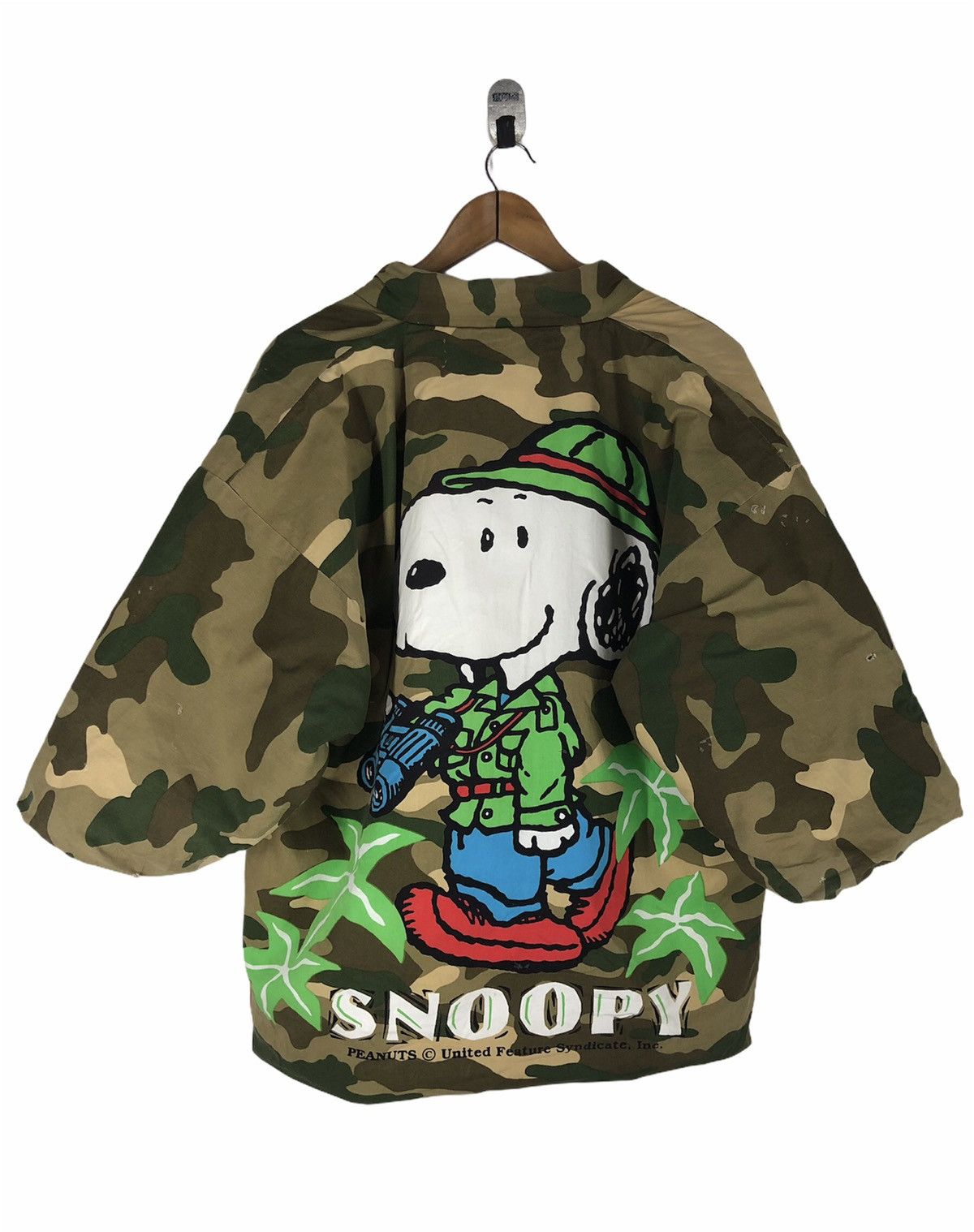 Japanese Brand × Snoop Dogg Kimono Camo OverPrint Snoopy Design Nice Design Size US M / EU 48-50 / 2 - 1 Thumbnail