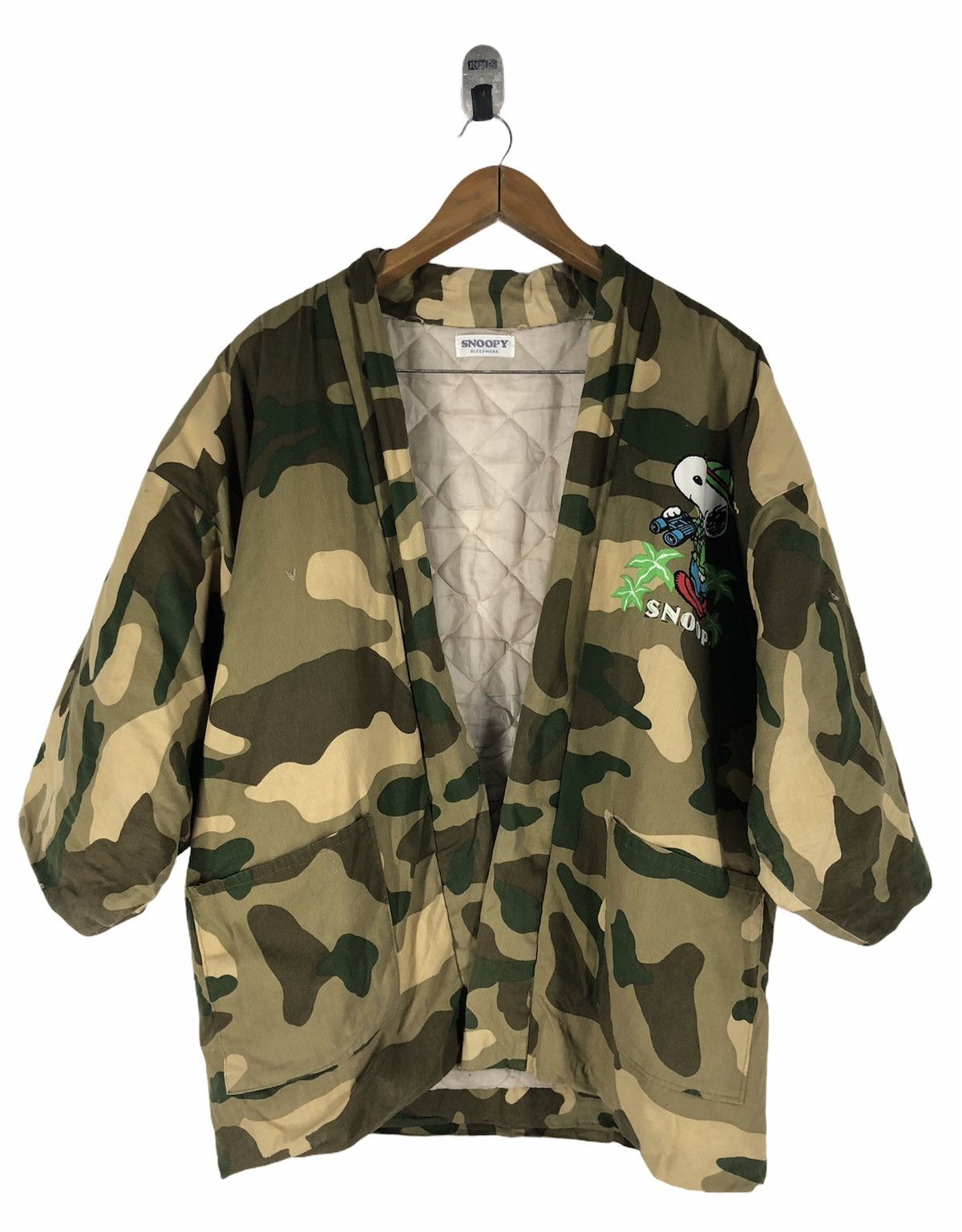 Japanese Brand × Snoop Dogg Kimono Camo OverPrint Snoopy Design Nice Design Size US M / EU 48-50 / 2 - 2 Thumbnail