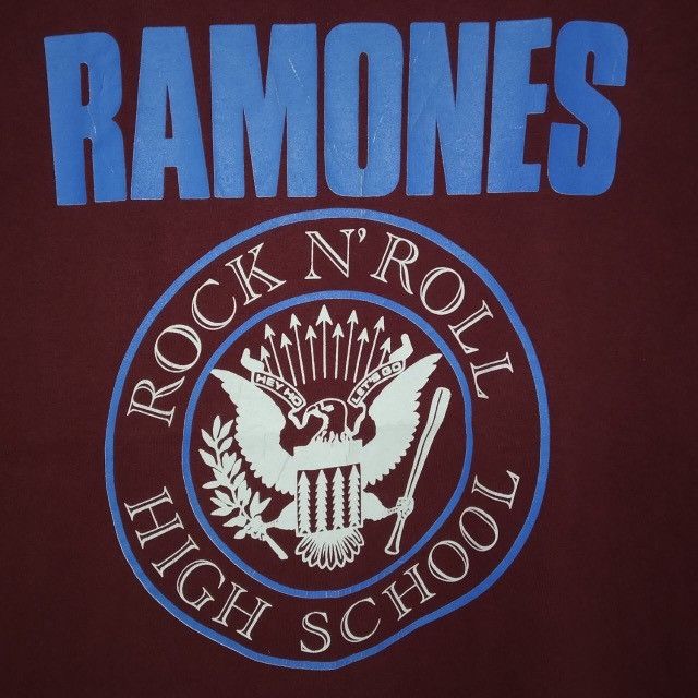 Band Tees Vintage The Ramones Rock N’Roll Hey Ho Lets Go Band Promo Size US M / EU 48-50 / 2 - 3 Thumbnail
