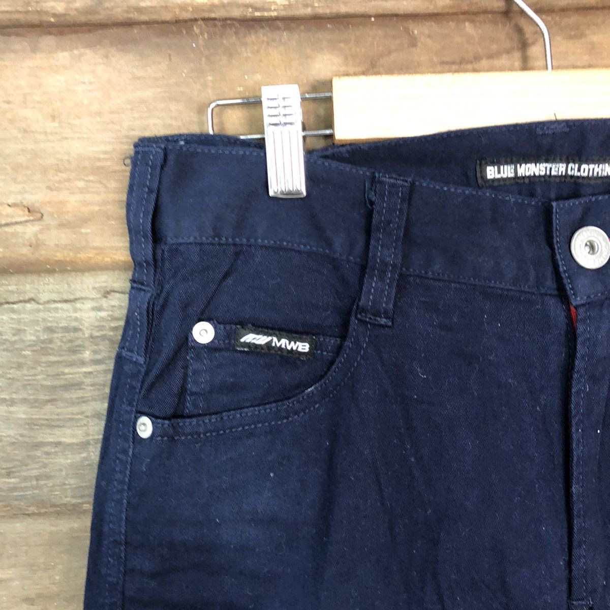 Japanese Brand DL BMC Blue multipocket tactical Cargo Pants #3975 Size US 30 / EU 46 - 4 Thumbnail