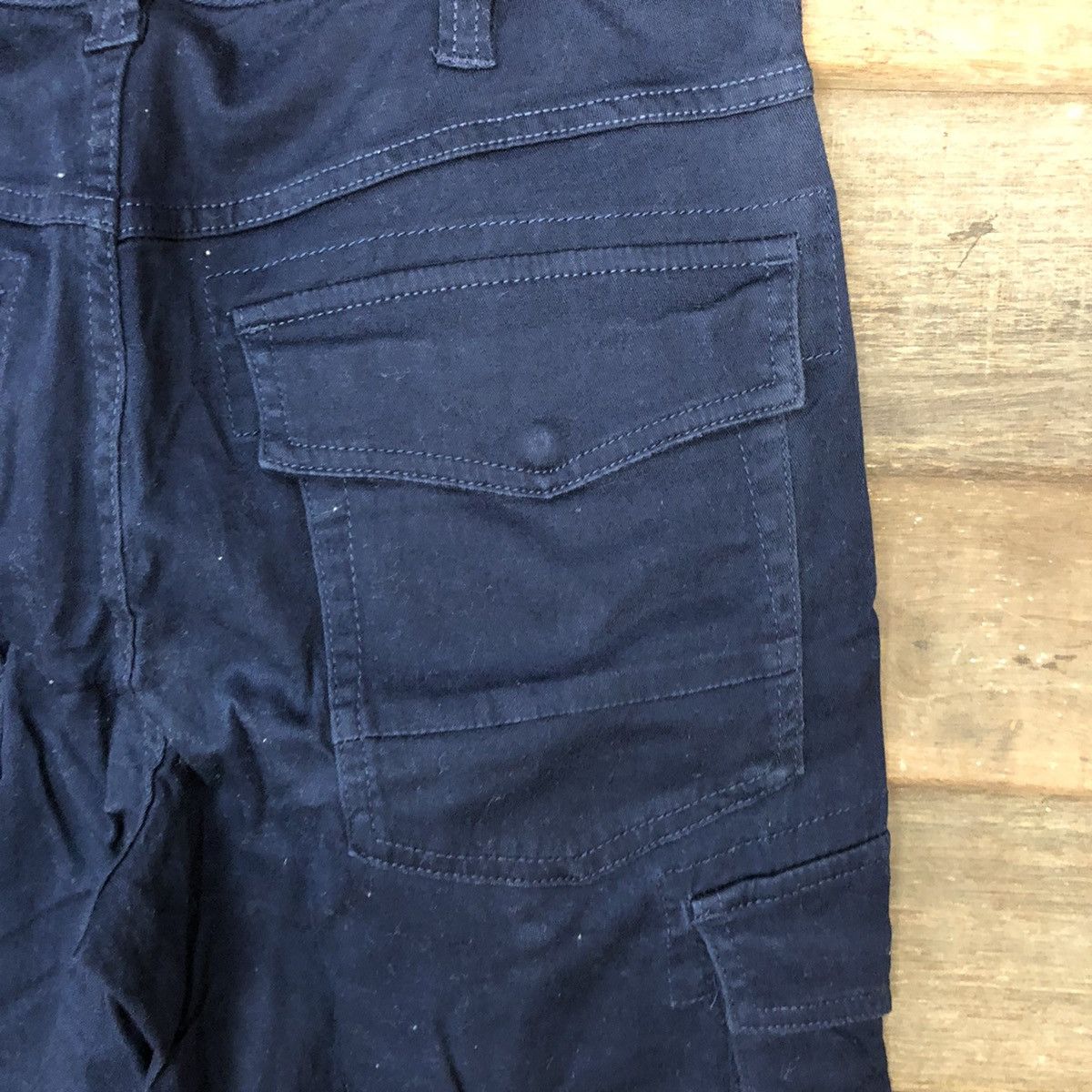 Japanese Brand DL BMC Blue multipocket tactical Cargo Pants #3975 Size US 30 / EU 46 - 15 Thumbnail