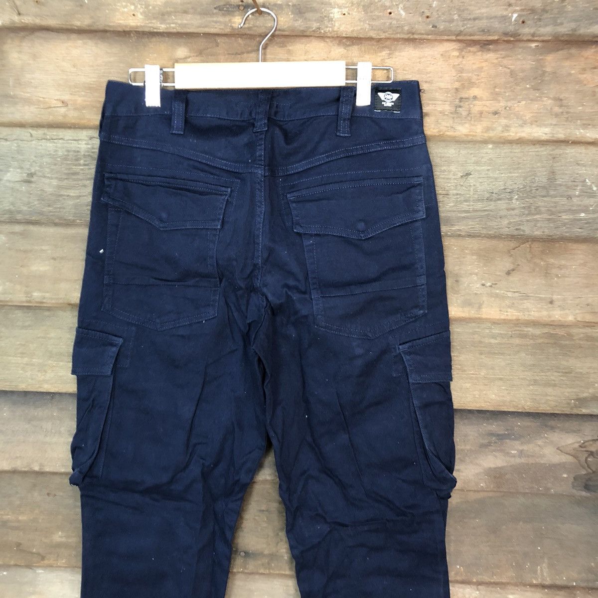 Japanese Brand DL BMC Blue multipocket tactical Cargo Pants #3975 Size US 30 / EU 46 - 12 Thumbnail