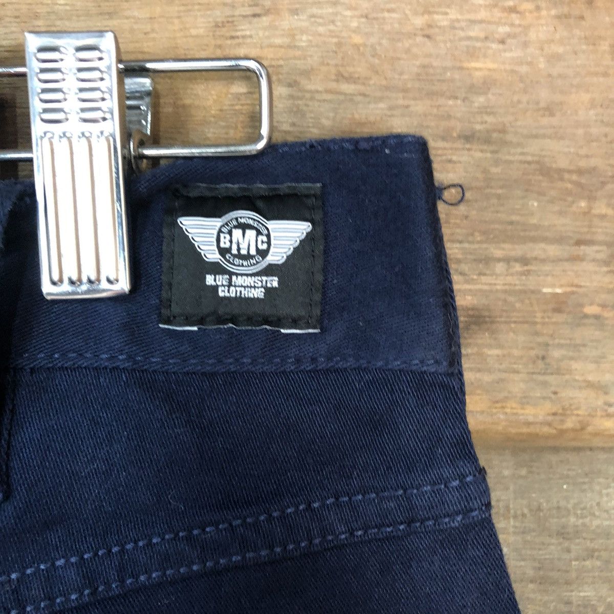 Japanese Brand DL BMC Blue multipocket tactical Cargo Pants #3975 Size US 30 / EU 46 - 16 Thumbnail