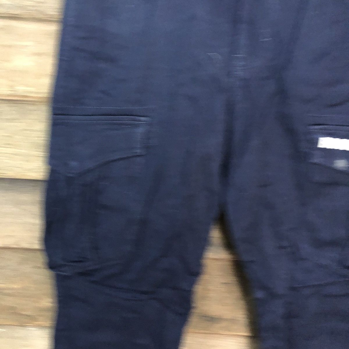 Japanese Brand DL BMC Blue multipocket tactical Cargo Pants #3975 Size US 30 / EU 46 - 6 Thumbnail