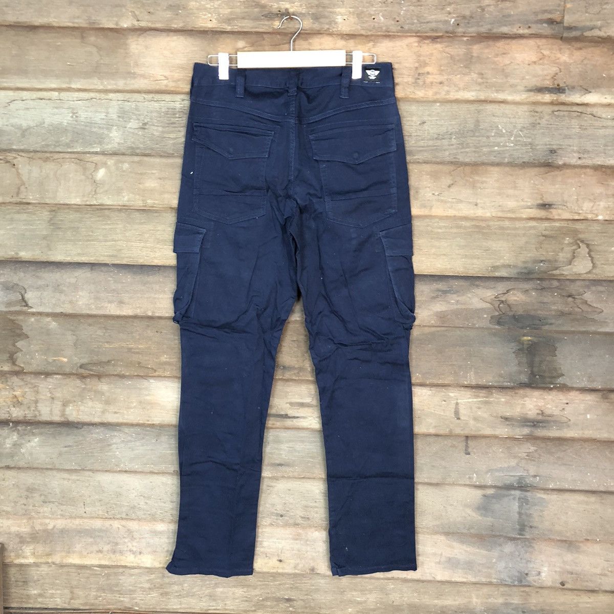 Japanese Brand DL BMC Blue multipocket tactical Cargo Pants #3975 Size US 30 / EU 46 - 11 Thumbnail