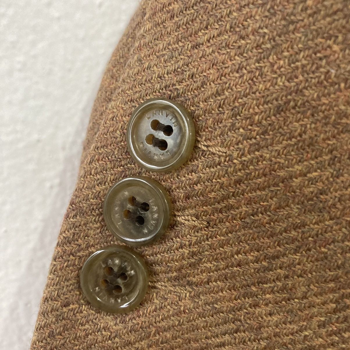 Lanvin Lanvin Hair Material Blazer/Coat Size 52R - 9 Thumbnail