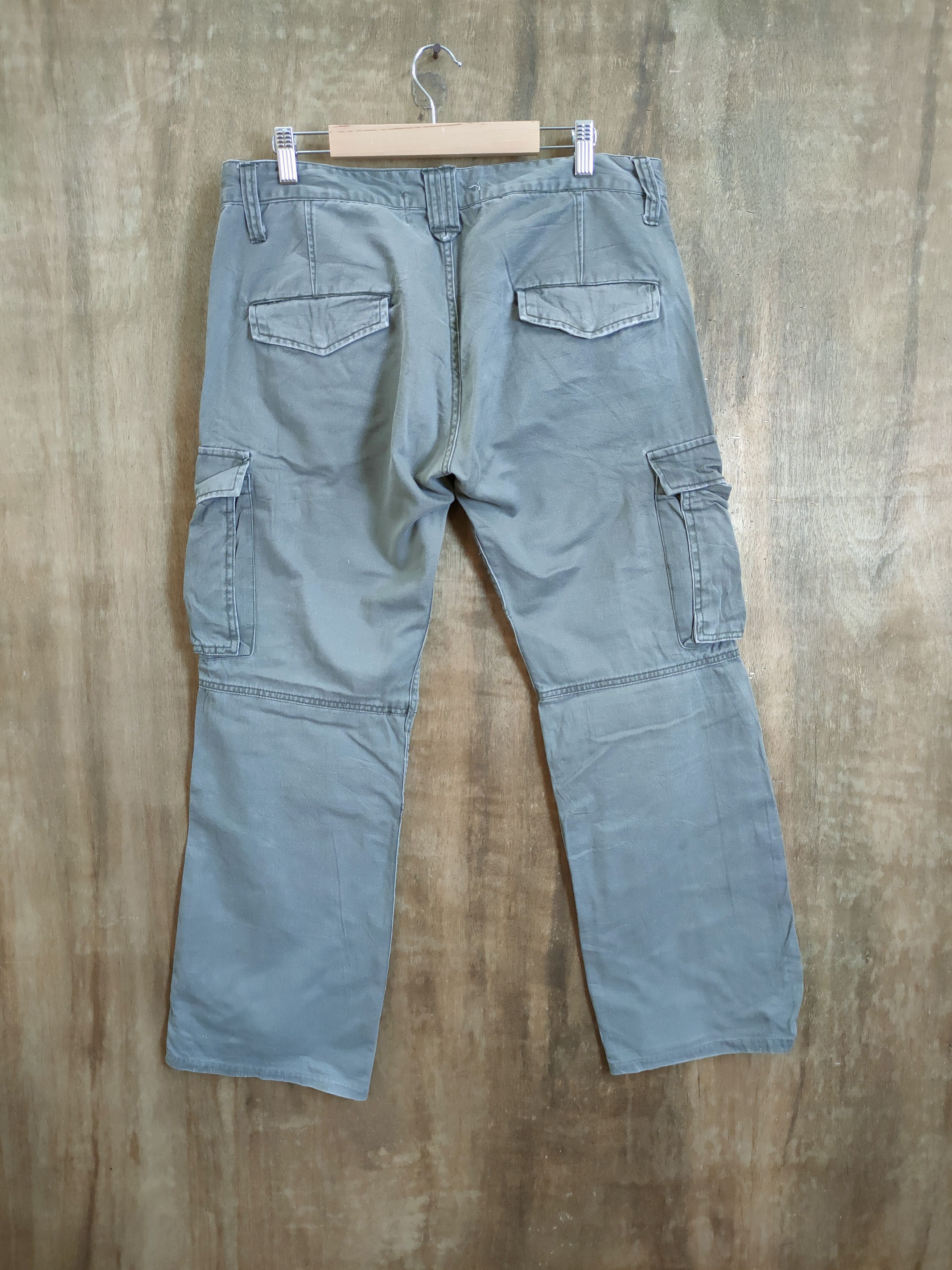 Japanese Brand DLL Free Gate japan streetwear cargo pants #46-366 Size US 34 / EU 50 - 6 Thumbnail