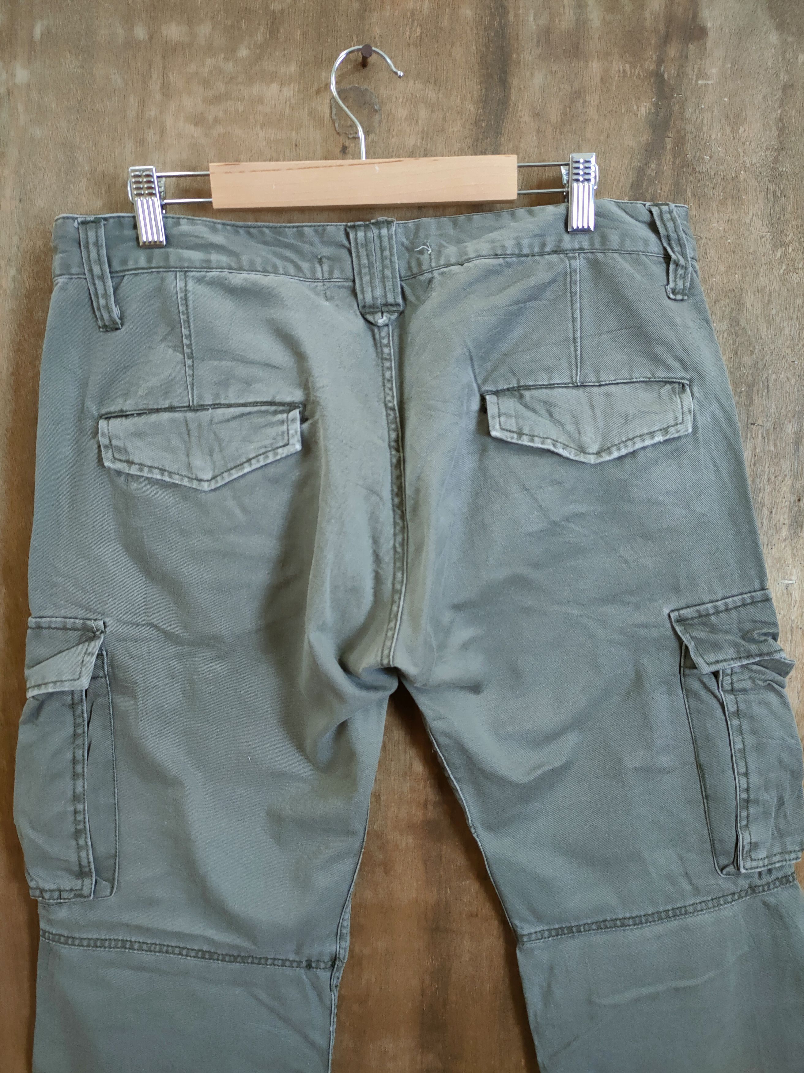 Japanese Brand DLL Free Gate japan streetwear cargo pants #46-366 Size US 34 / EU 50 - 8 Thumbnail