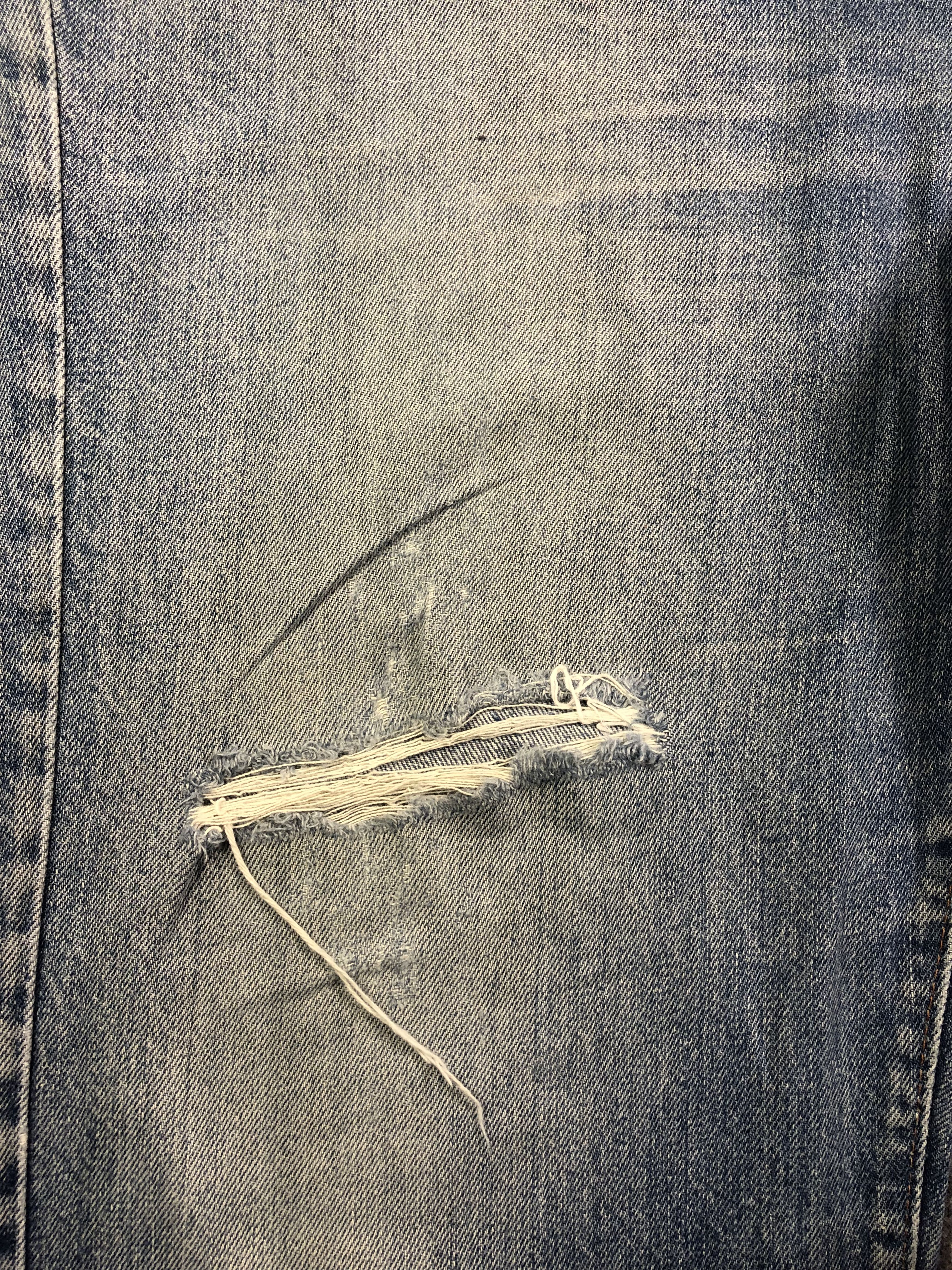 Levi's Wash Blue Vintage Levis 517 Flare Talon Zip Jeans 42x29.5 Size US 42 / EU 58 - 10 Thumbnail