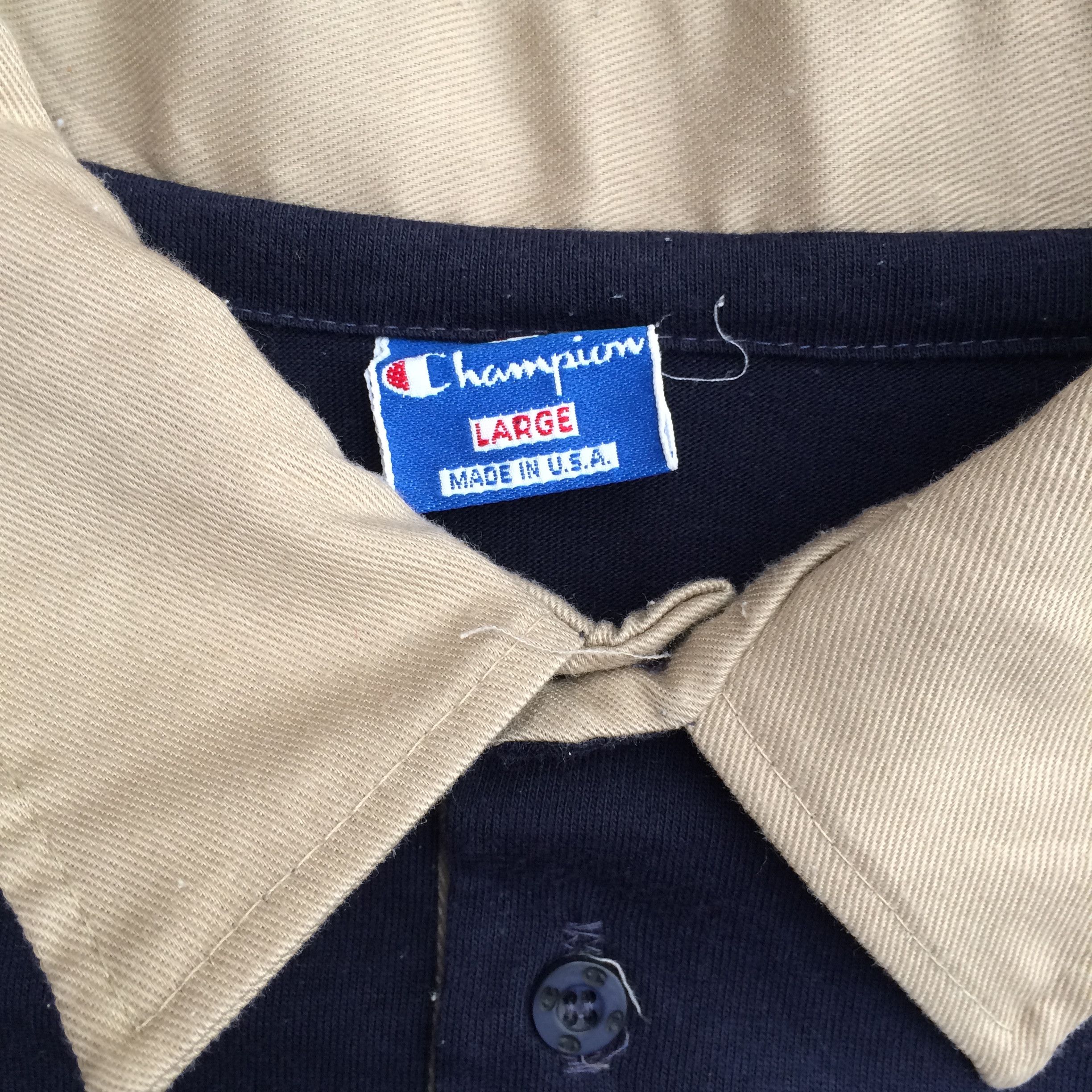 Vintage Champion G.W.U Polo Shirt