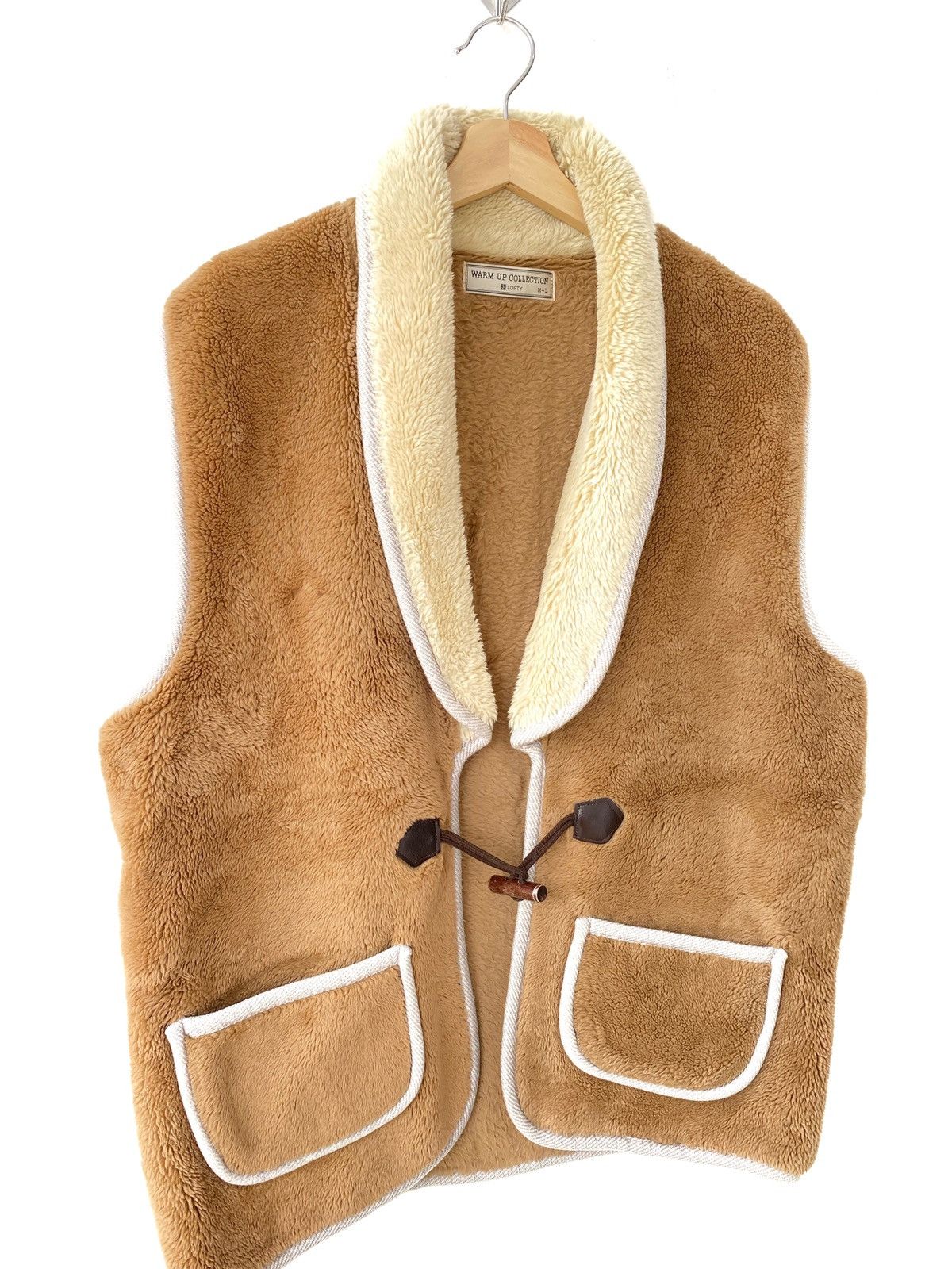 Japanese Brand Warm Up Collection Lofty Fleece Vest Size US M / EU 48-50 / 2 - 2 Thumbnail