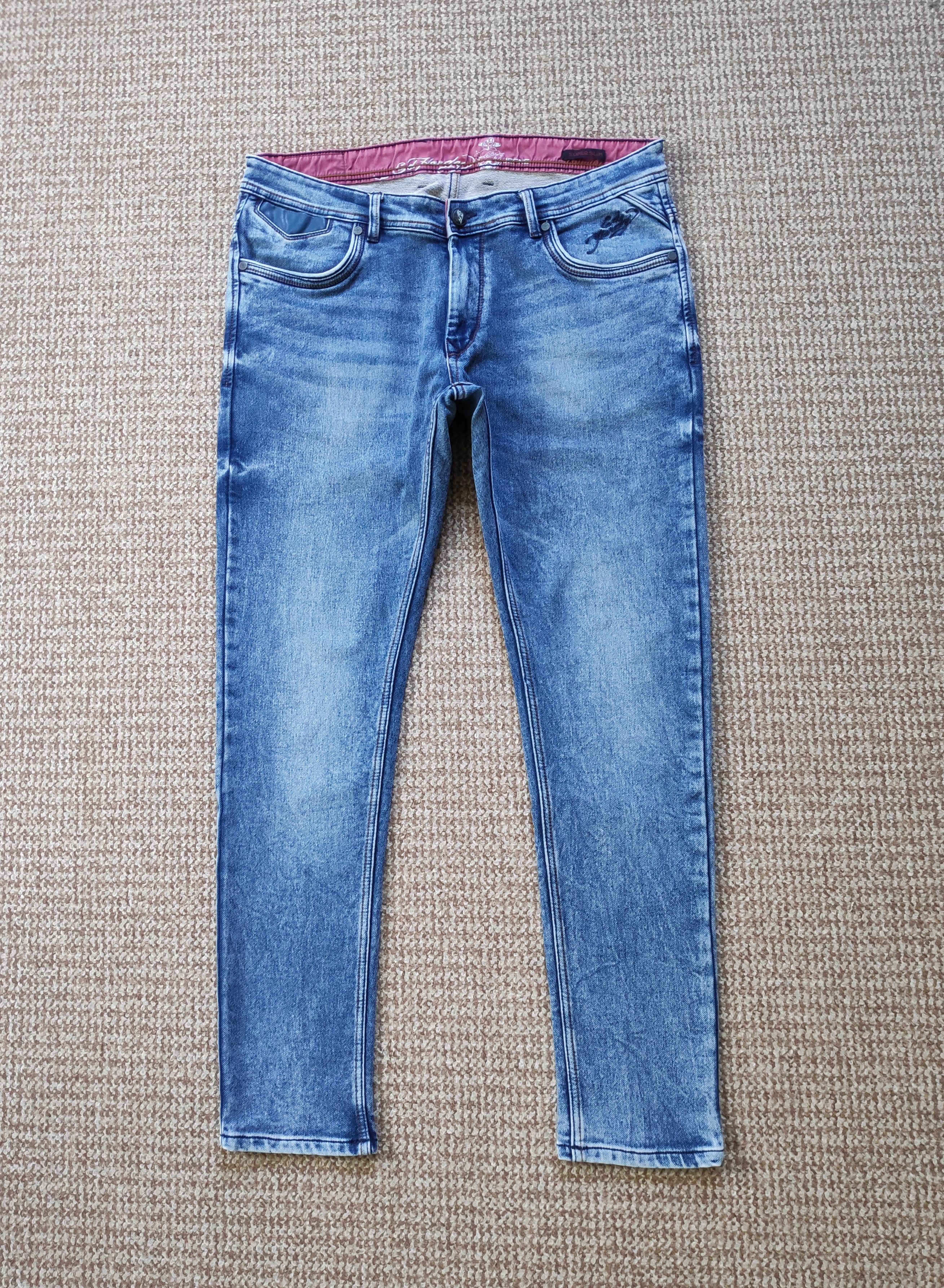 Ed Hardy Ed Hardy Stretch Slim Skinny Denim Jeans Sweatpants Size US 38 / EU 54 - 1 Thumbnail
