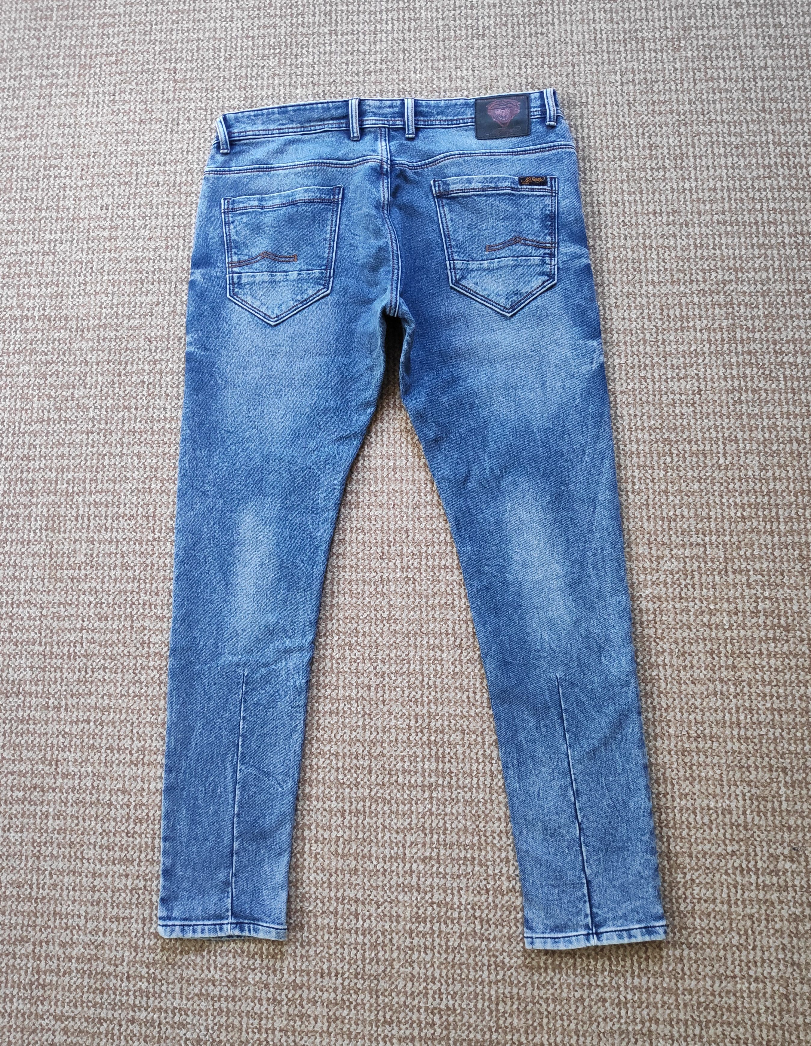 Ed Hardy Ed Hardy Stretch Slim Skinny Denim Jeans Sweatpants Size US 38 / EU 54 - 2 Thumbnail