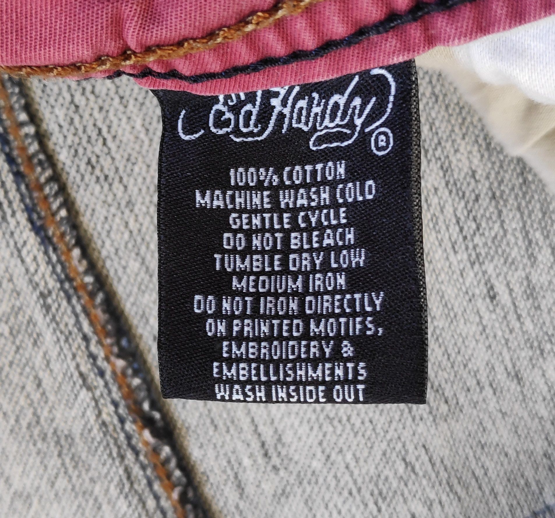 Ed Hardy Ed Hardy Stretch Slim Skinny Denim Jeans Sweatpants Size US 38 / EU 54 - 11 Thumbnail