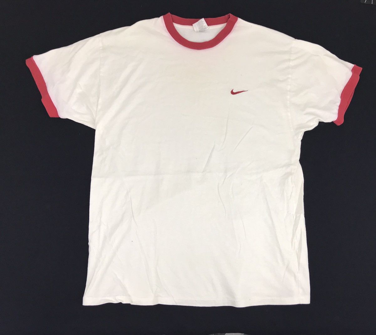 Nike Vintage Nike Swoosh Logo Spell Out Slimfits Size US XL / EU 56 / 4 - 1 Thumbnail