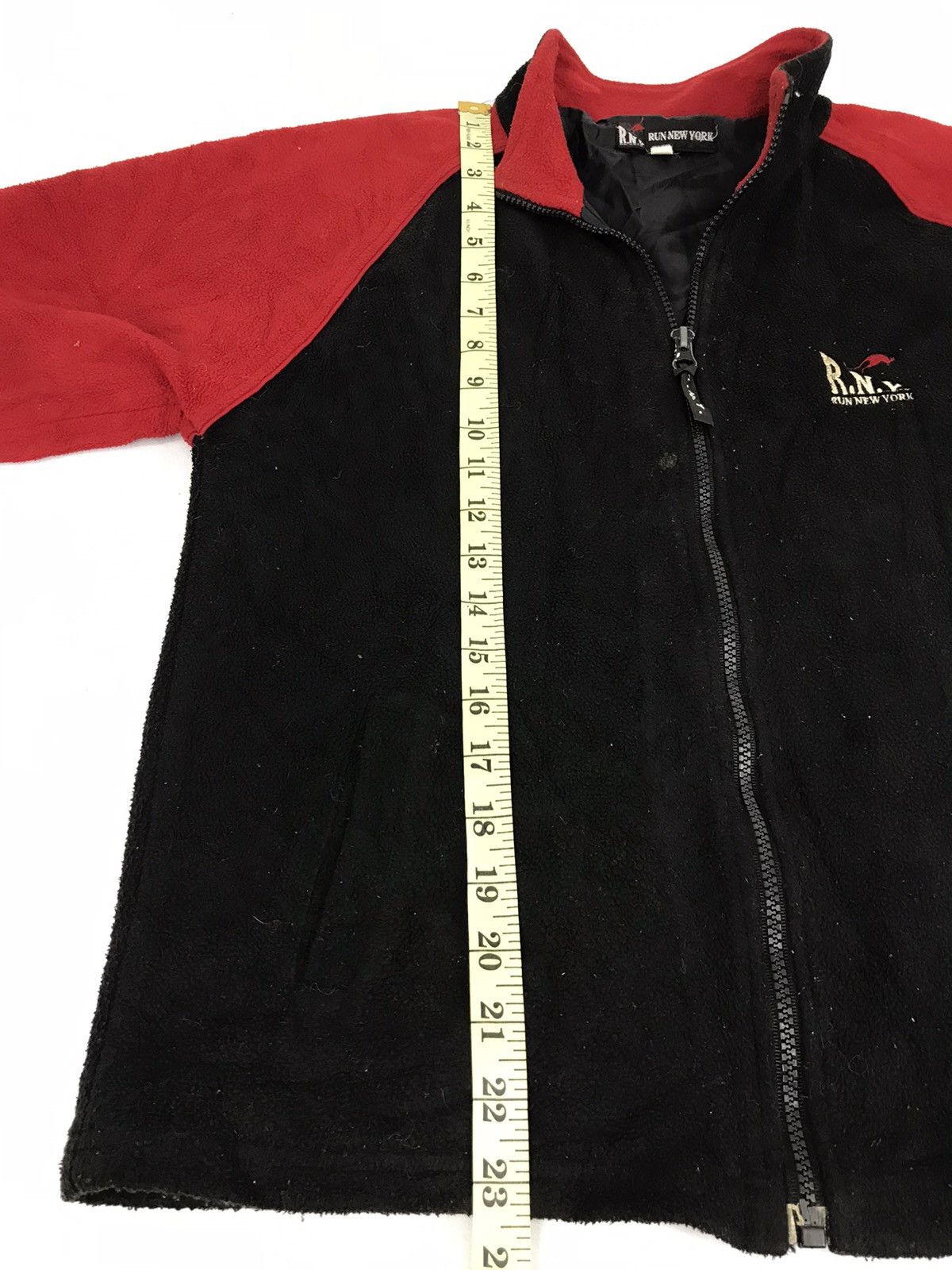 Japanese Brand Vintage R.N.Y Run New York Fleece Quilted Inner Sweatshirt Size M / US 6-8 / IT 42-44 - 8 Thumbnail