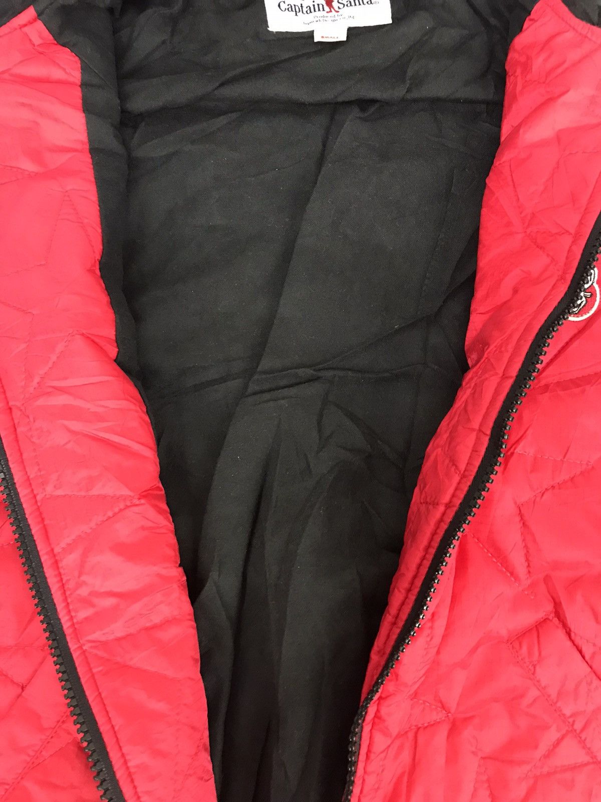 Japanese Brand Captain Santa Quilted Bomber Jacket Sweatshirt Hoodies Size US S / EU 44-46 / 1 - 2 Thumbnail