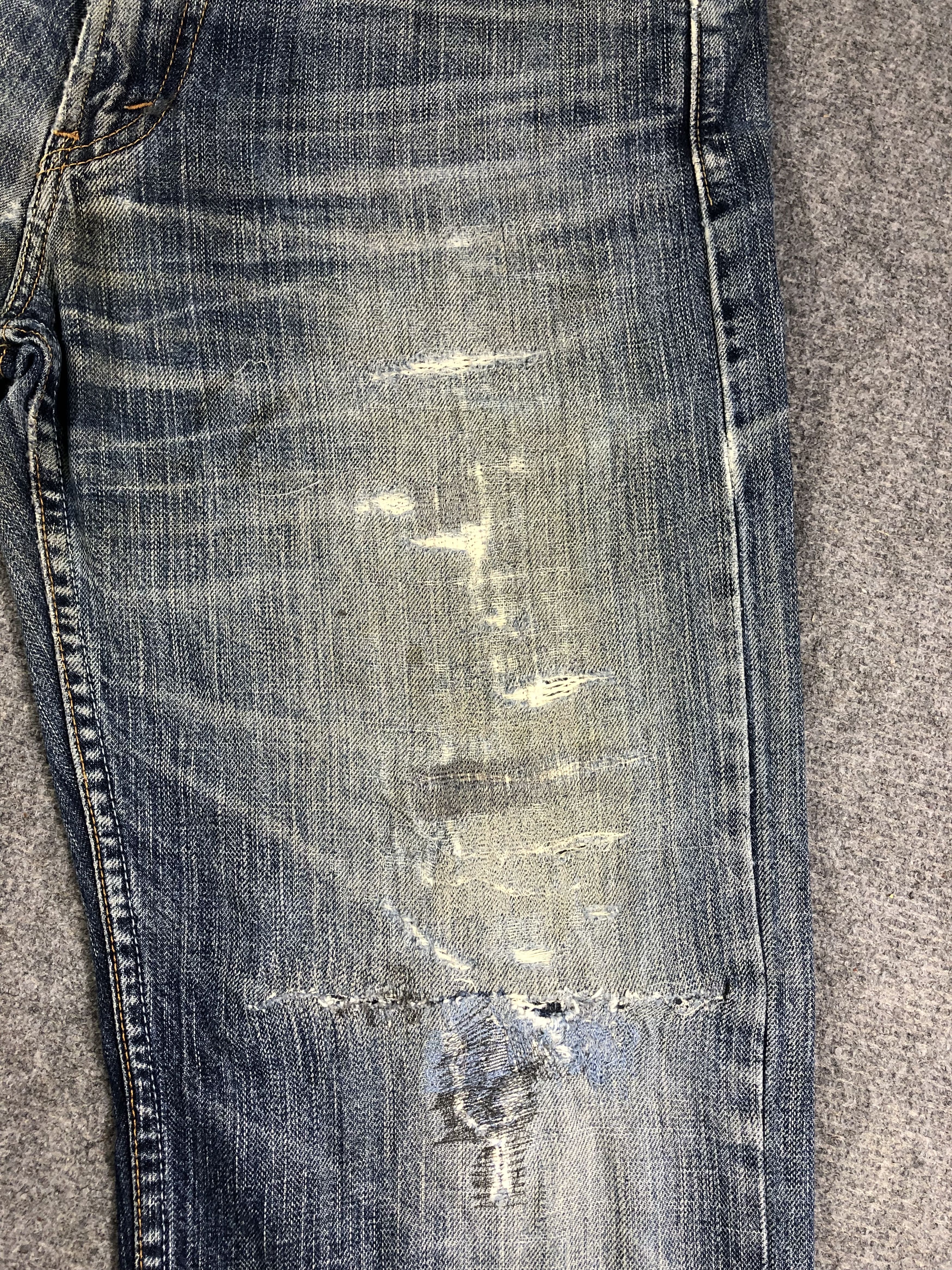 Levi's Levis Distressed Jeans 34x28.5 Size US 34 / EU 50 - 10 Thumbnail