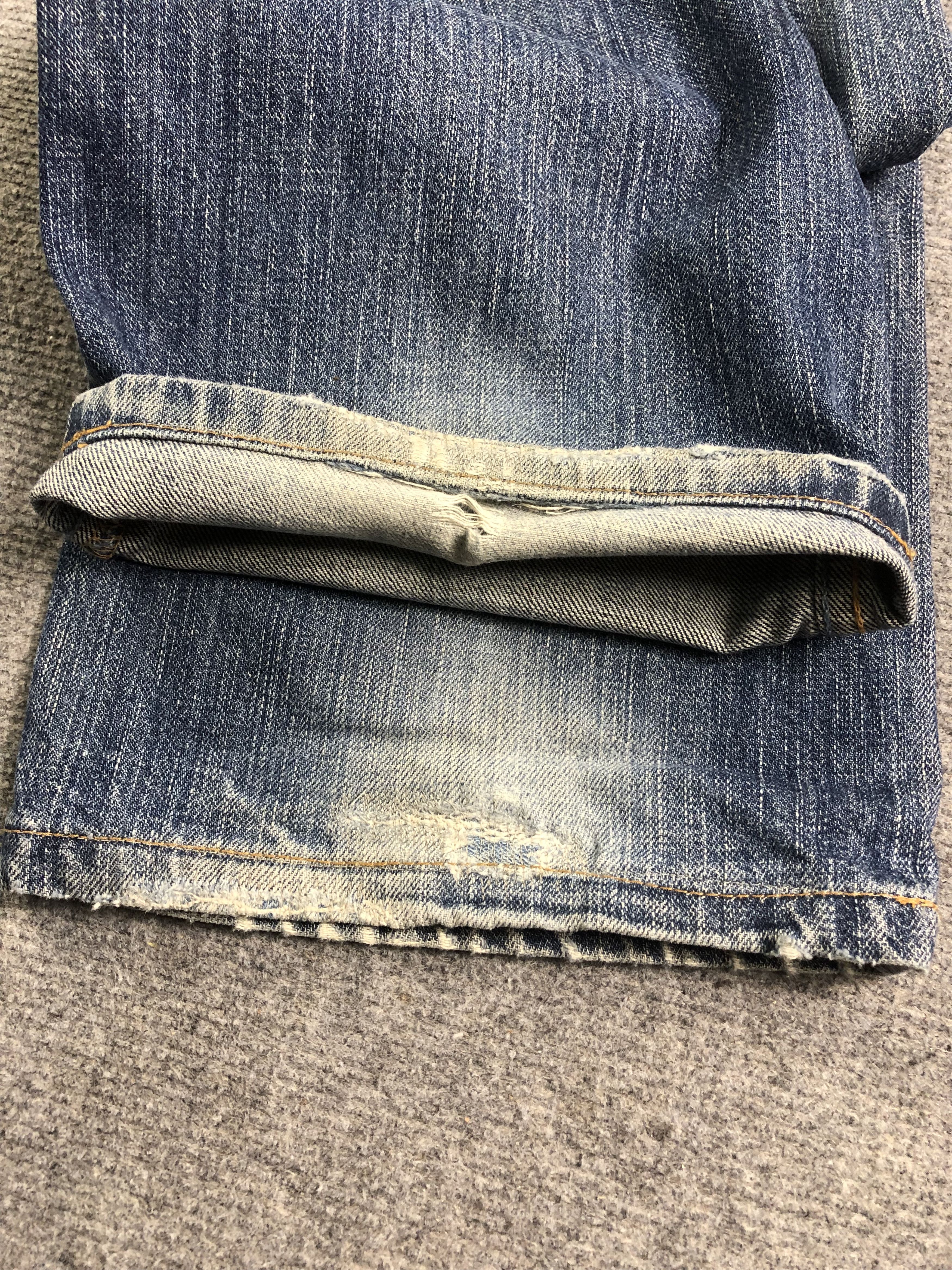 Levi's Levis Distressed Jeans 34x28.5 Size US 34 / EU 50 - 15 Thumbnail