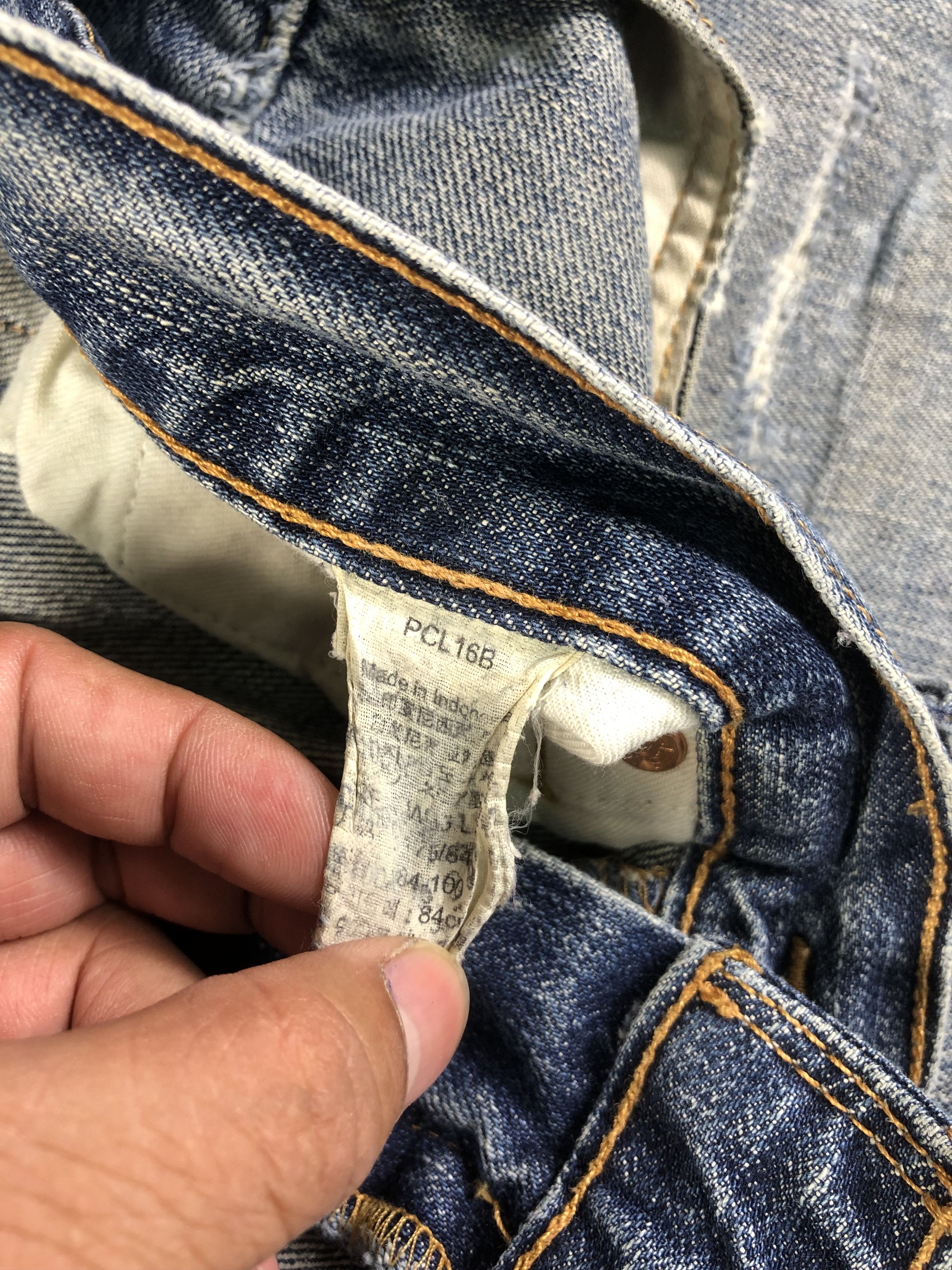 Levi's Levis Distressed Jeans 34x28.5 Size US 34 / EU 50 - 4 Thumbnail