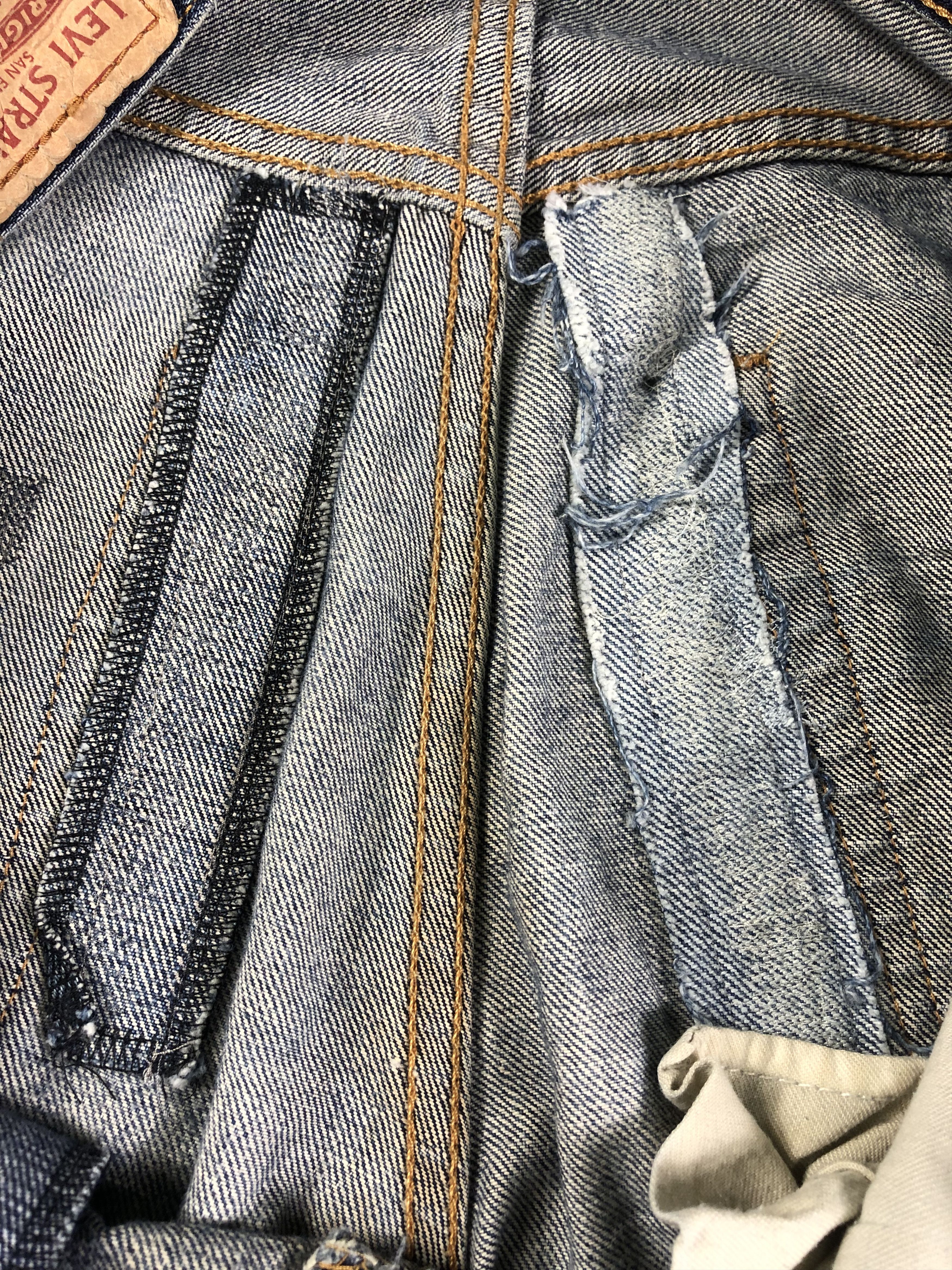 Levi's Levis Distressed Jeans 34x28.5 Size US 34 / EU 50 - 6 Thumbnail