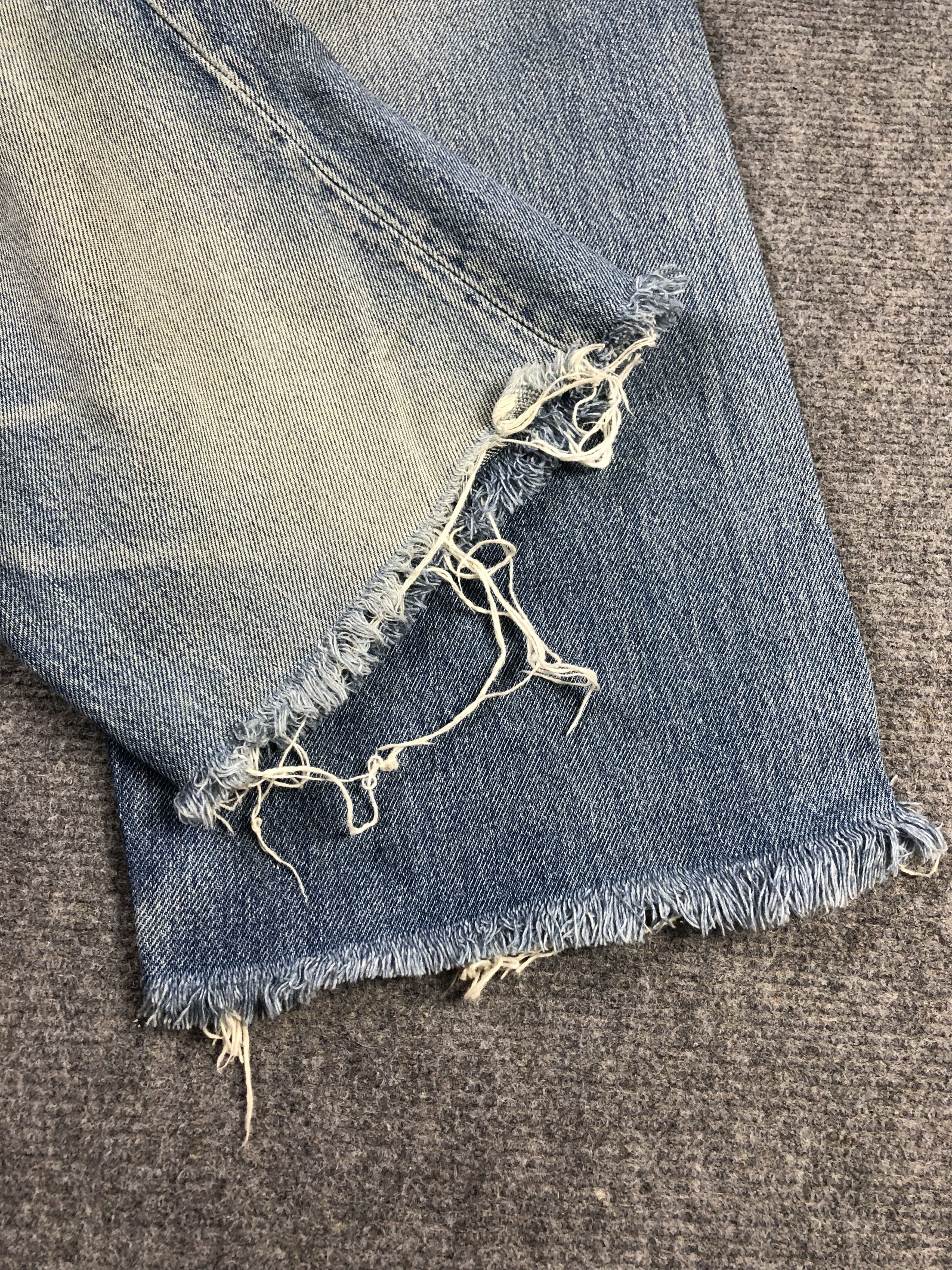 Wash Blue Vintage Levis 501 Short Jeans 30x14