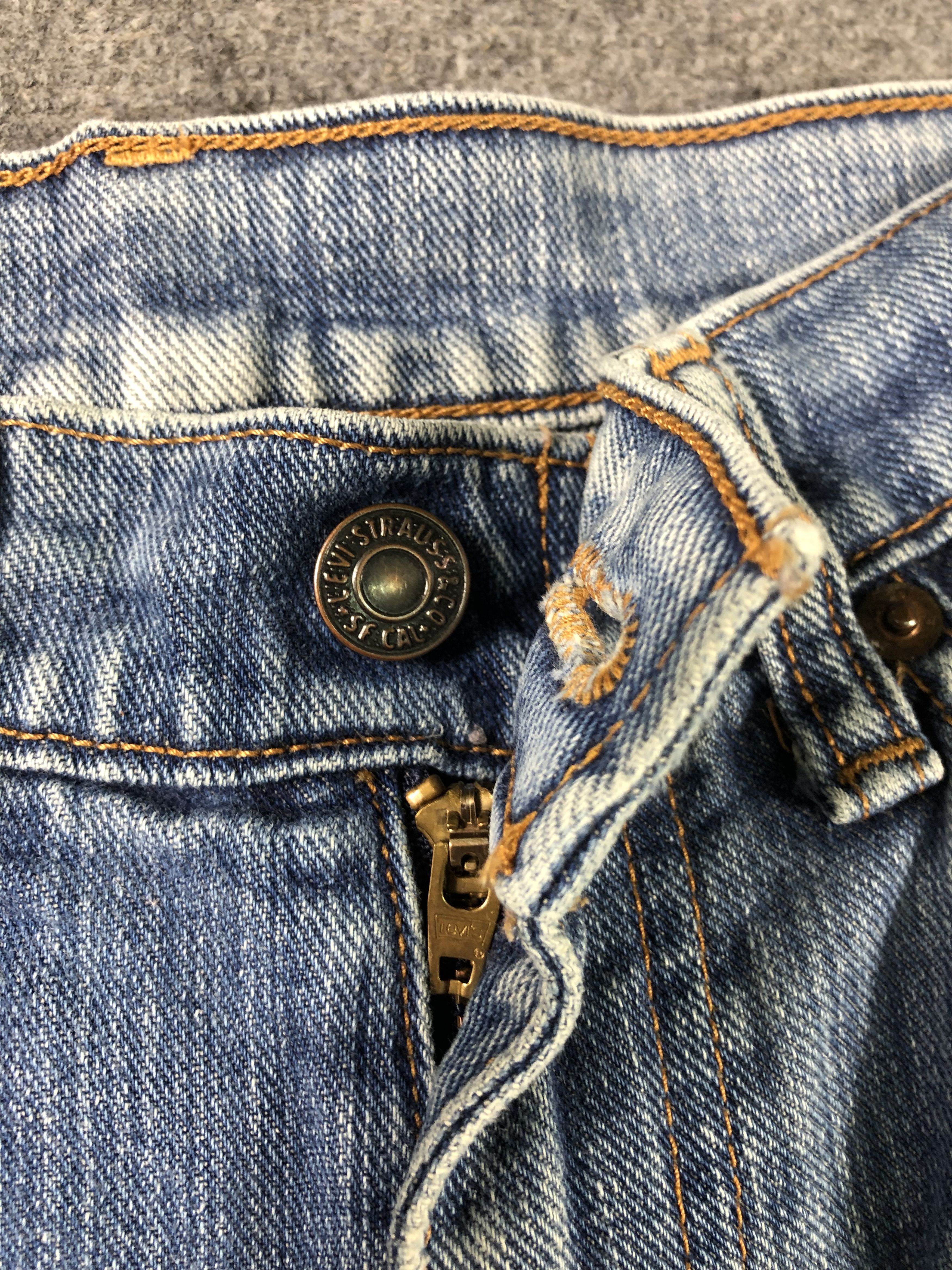 Levi's Faded Blue Levis 511 Denim Jeans 26x29 Size US 26 / EU 42 - 3 Thumbnail