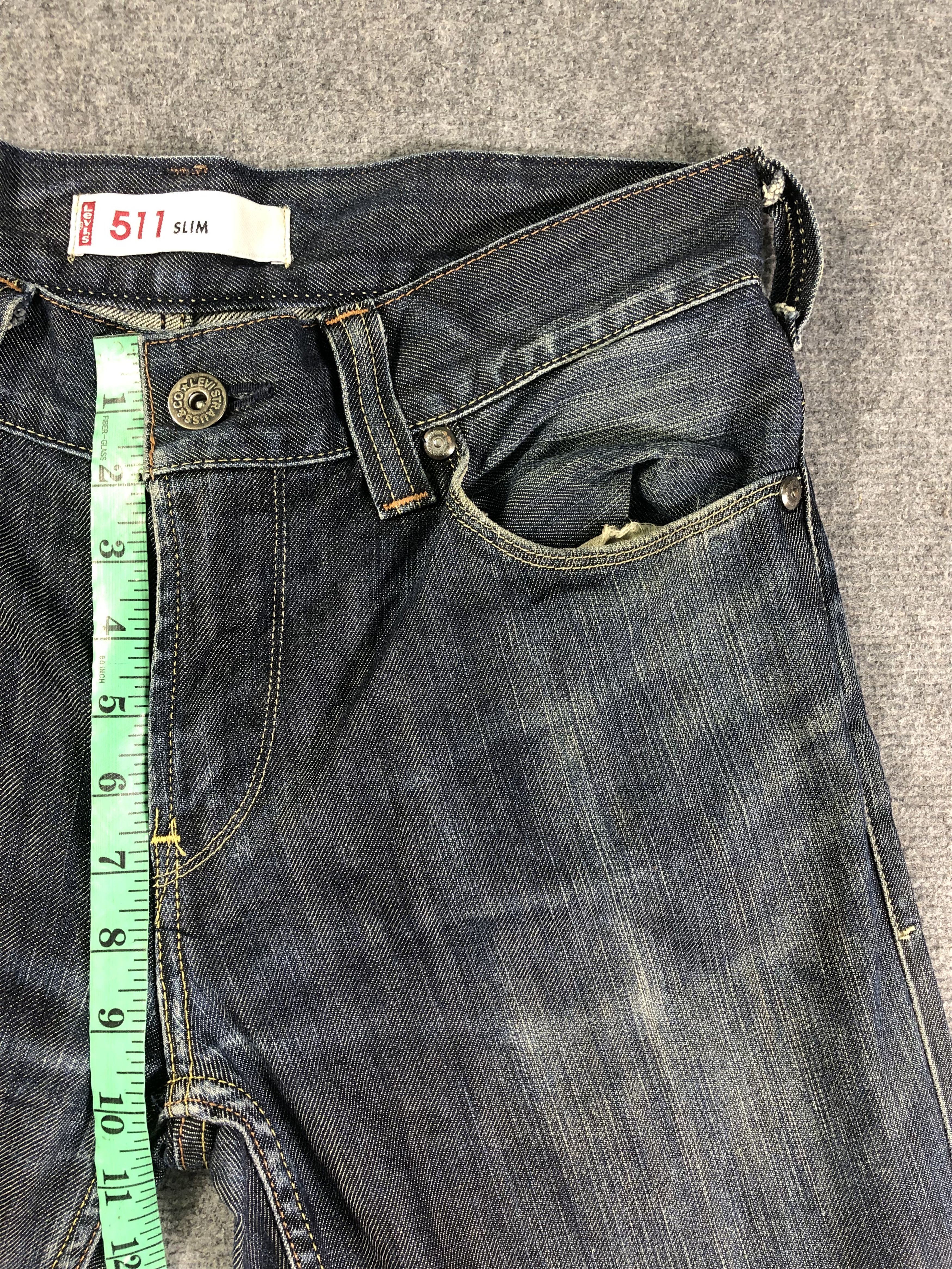 Levi's Levis 511 Slim Denim Jeans 34x30 Size US 34 / EU 50 - 8 Thumbnail