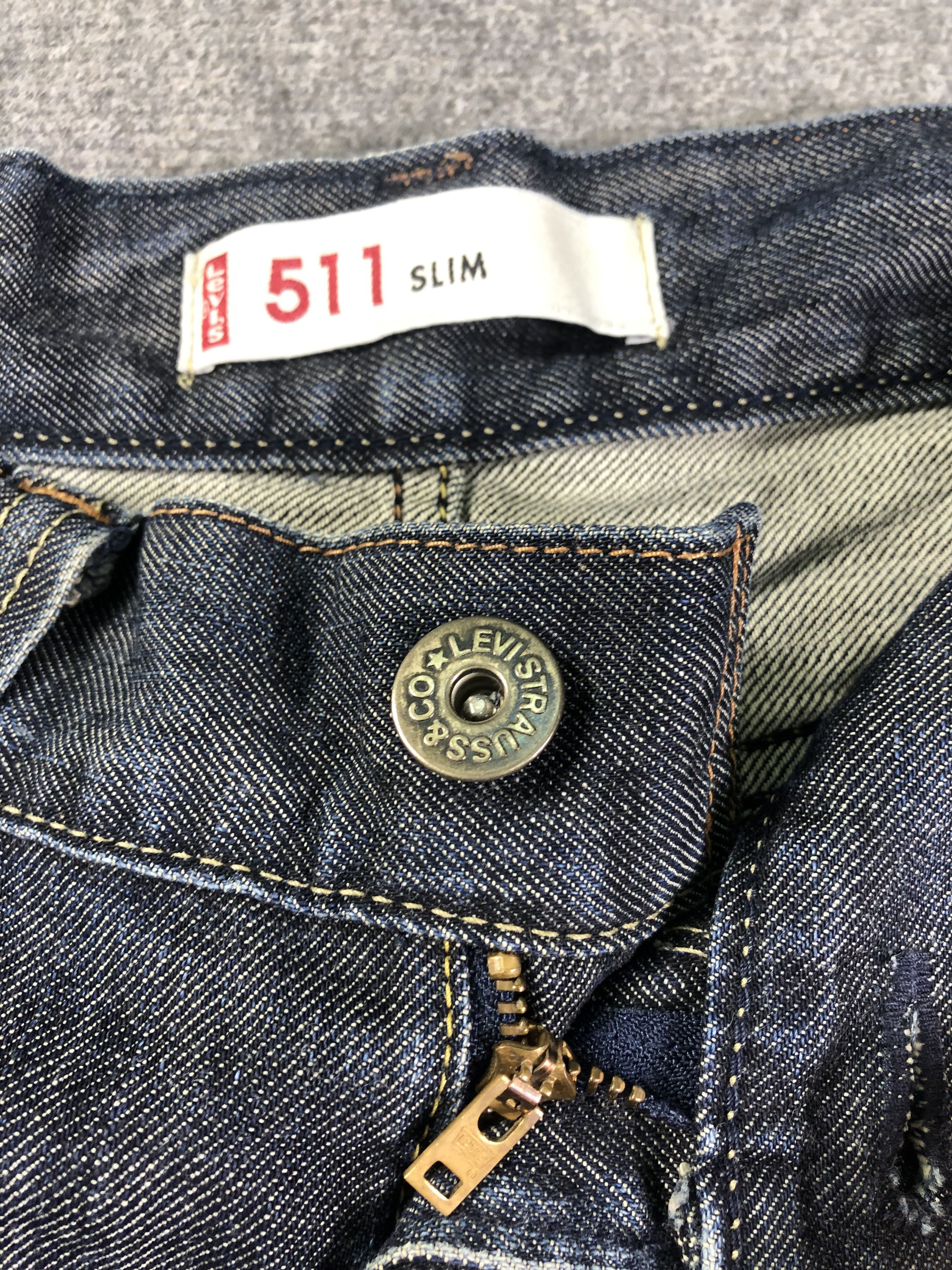 Levi's Levis 511 Slim Denim Jeans 34x30 Size US 34 / EU 50 - 3 Thumbnail