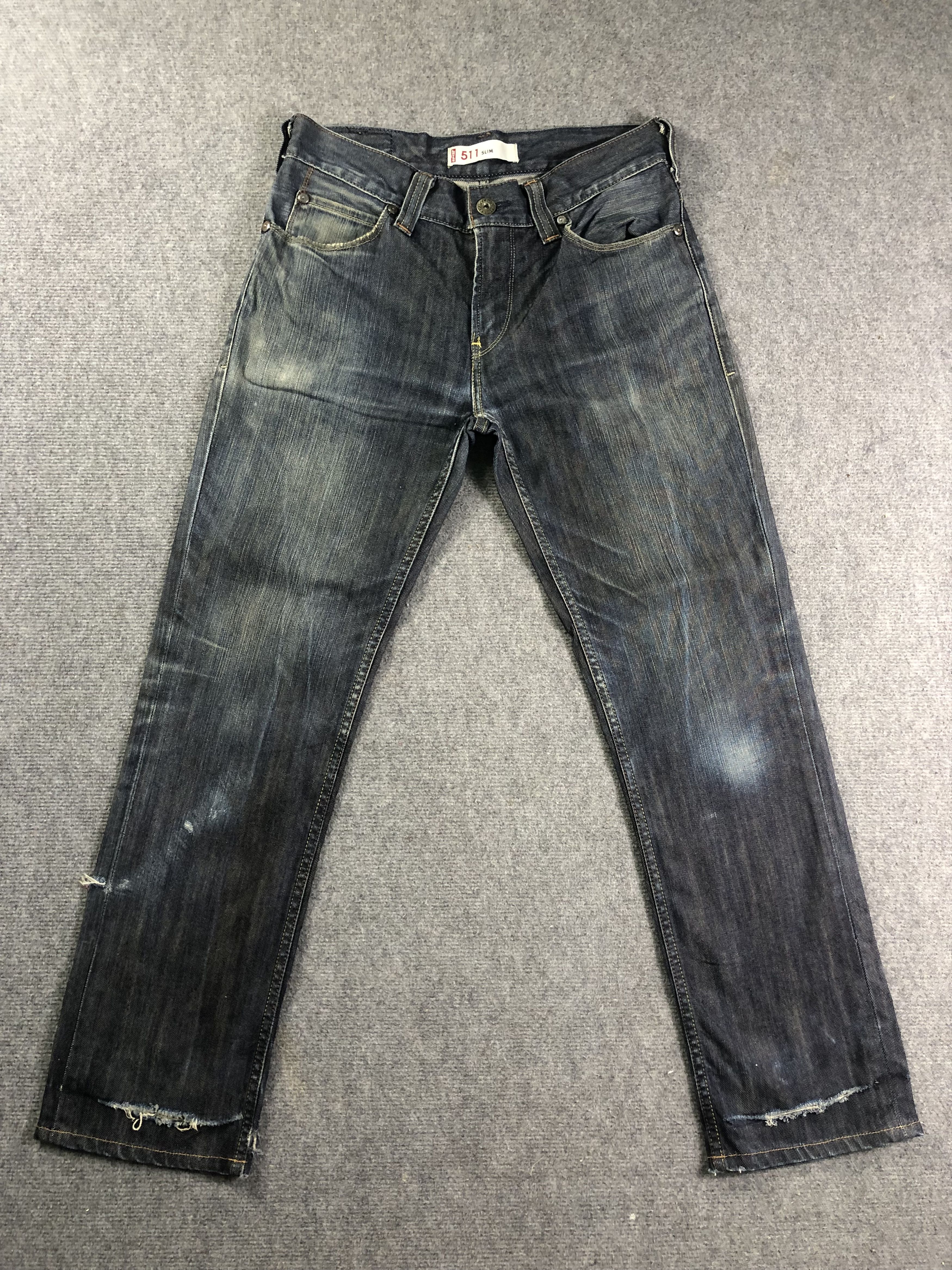 Levi's Levis 511 Slim Denim Jeans 34x30 Size US 34 / EU 50 - 1 Thumbnail