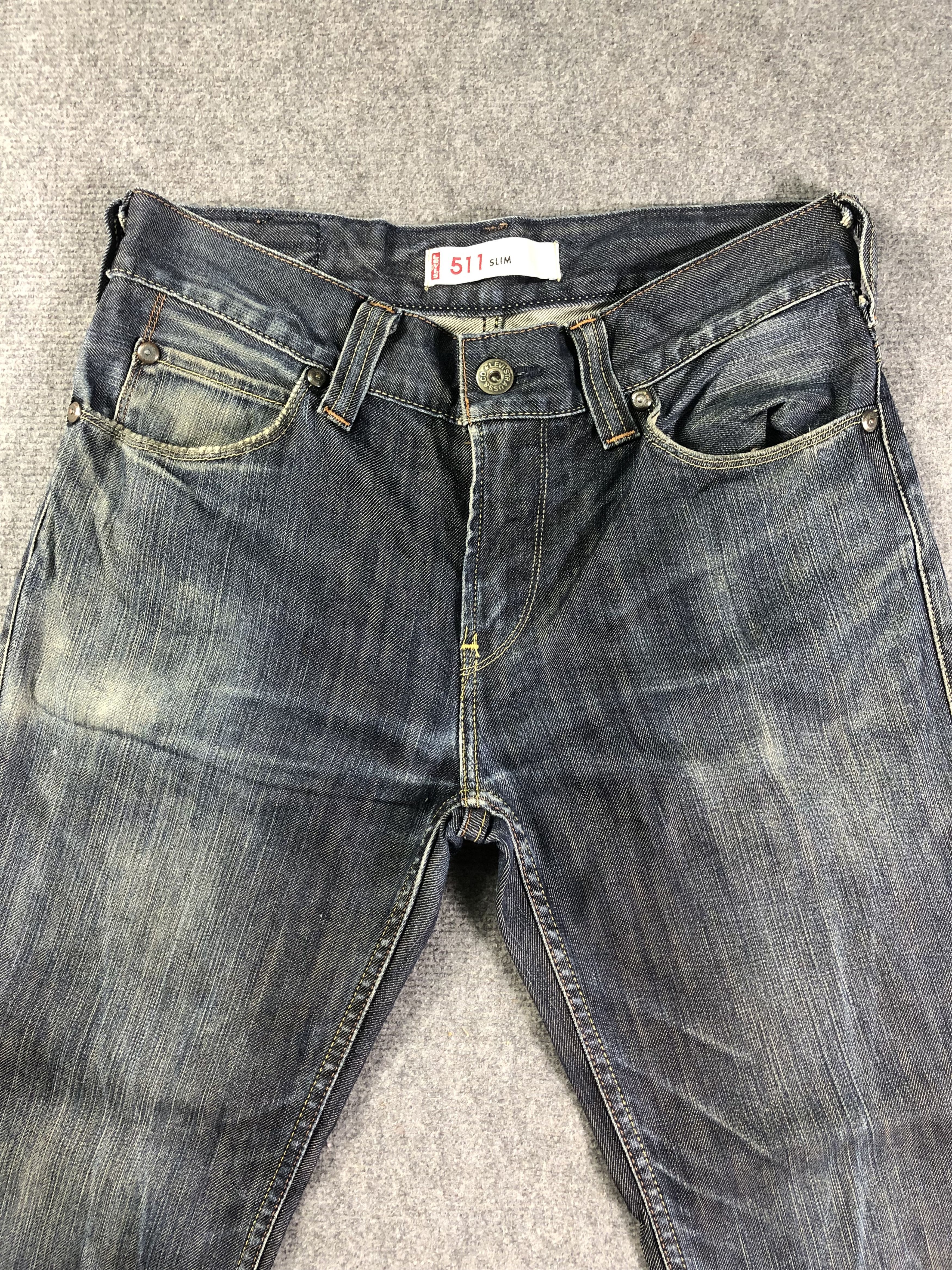 Levi's Levis 511 Slim Denim Jeans 34x30 Size US 34 / EU 50 - 2 Thumbnail
