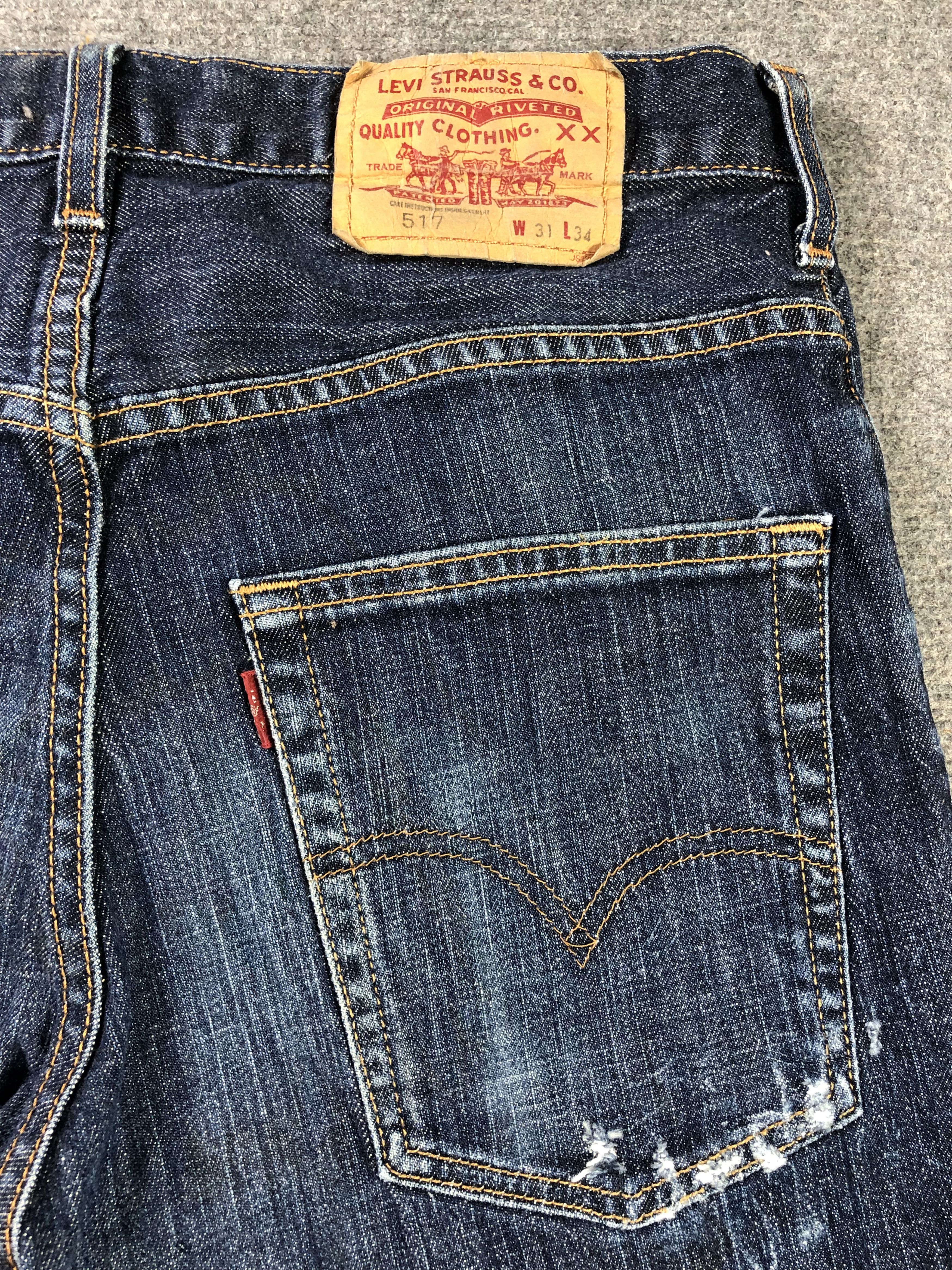 Levi's Levis 517 Short Jeans 32x5 Size US 32 / EU 48 - 9 Thumbnail