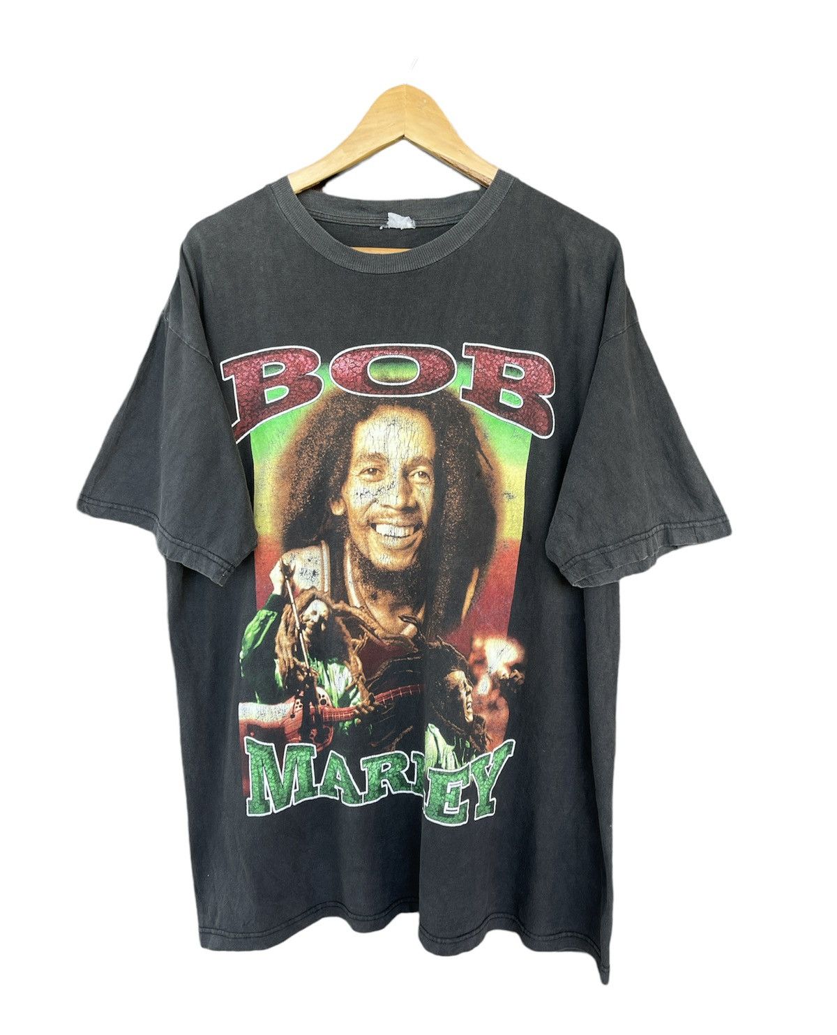Bob Marley Rare Vintage Bob Marley Rap tees Size US XL / EU 56 / 4 - 1 Thumbnail
