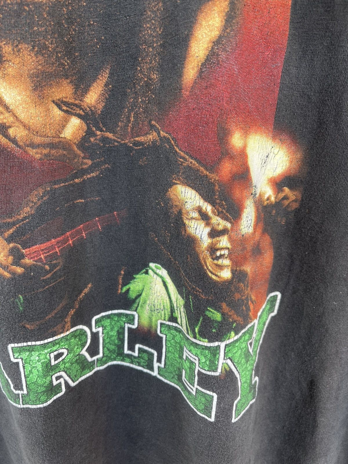 Bob Marley Rare Vintage Bob Marley Rap tees Size US XL / EU 56 / 4 - 4 Thumbnail