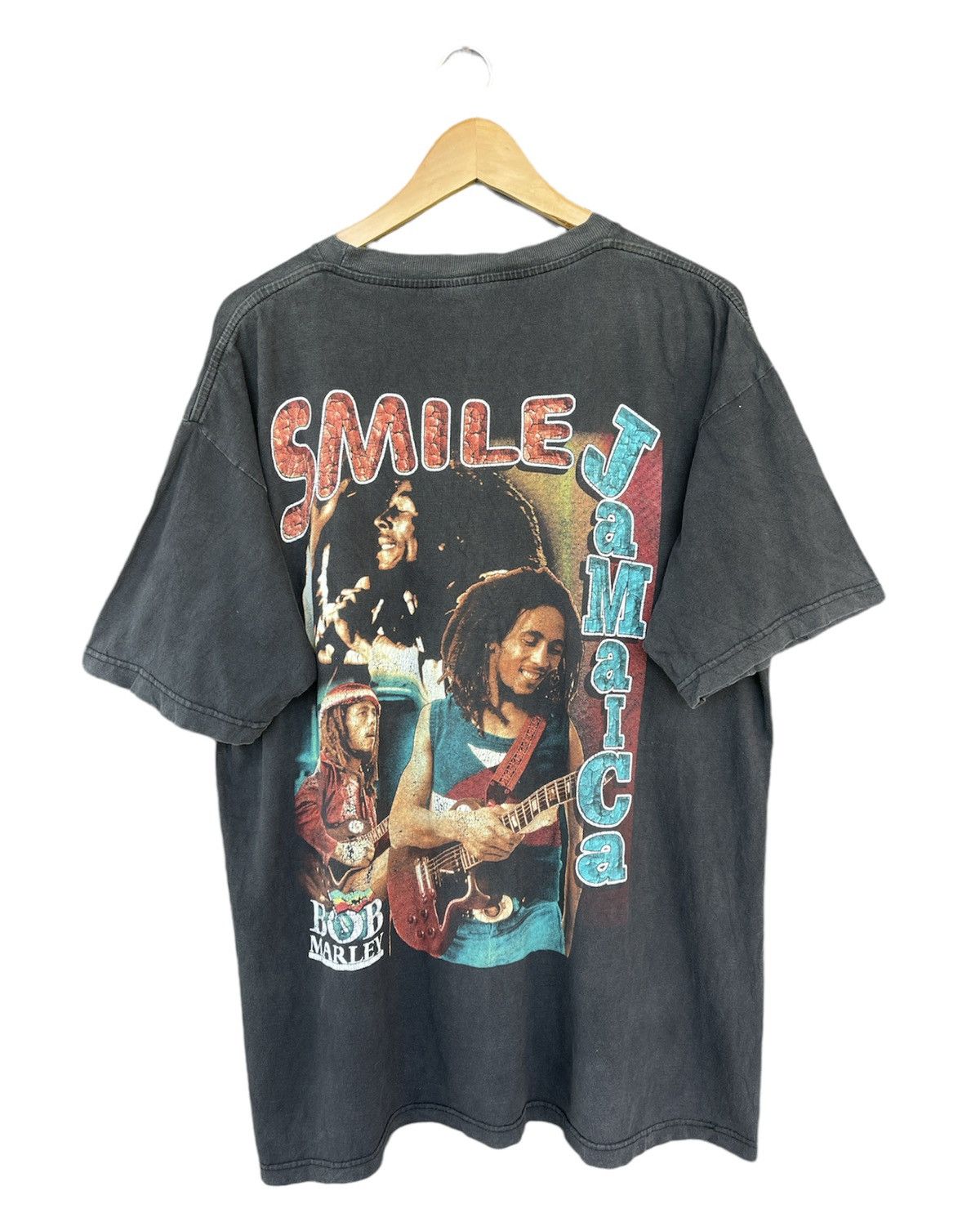 Bob Marley Rare Vintage Bob Marley Rap tees Size US XL / EU 56 / 4 - 8 Thumbnail