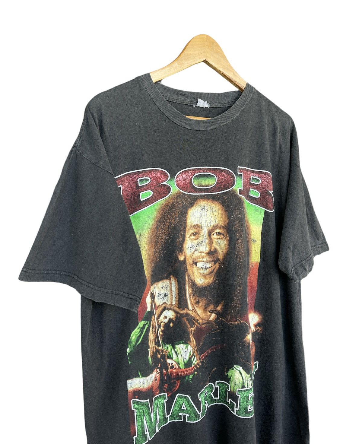 Bob Marley Rare Vintage Bob Marley Rap tees Size US XL / EU 56 / 4 - 2 Thumbnail