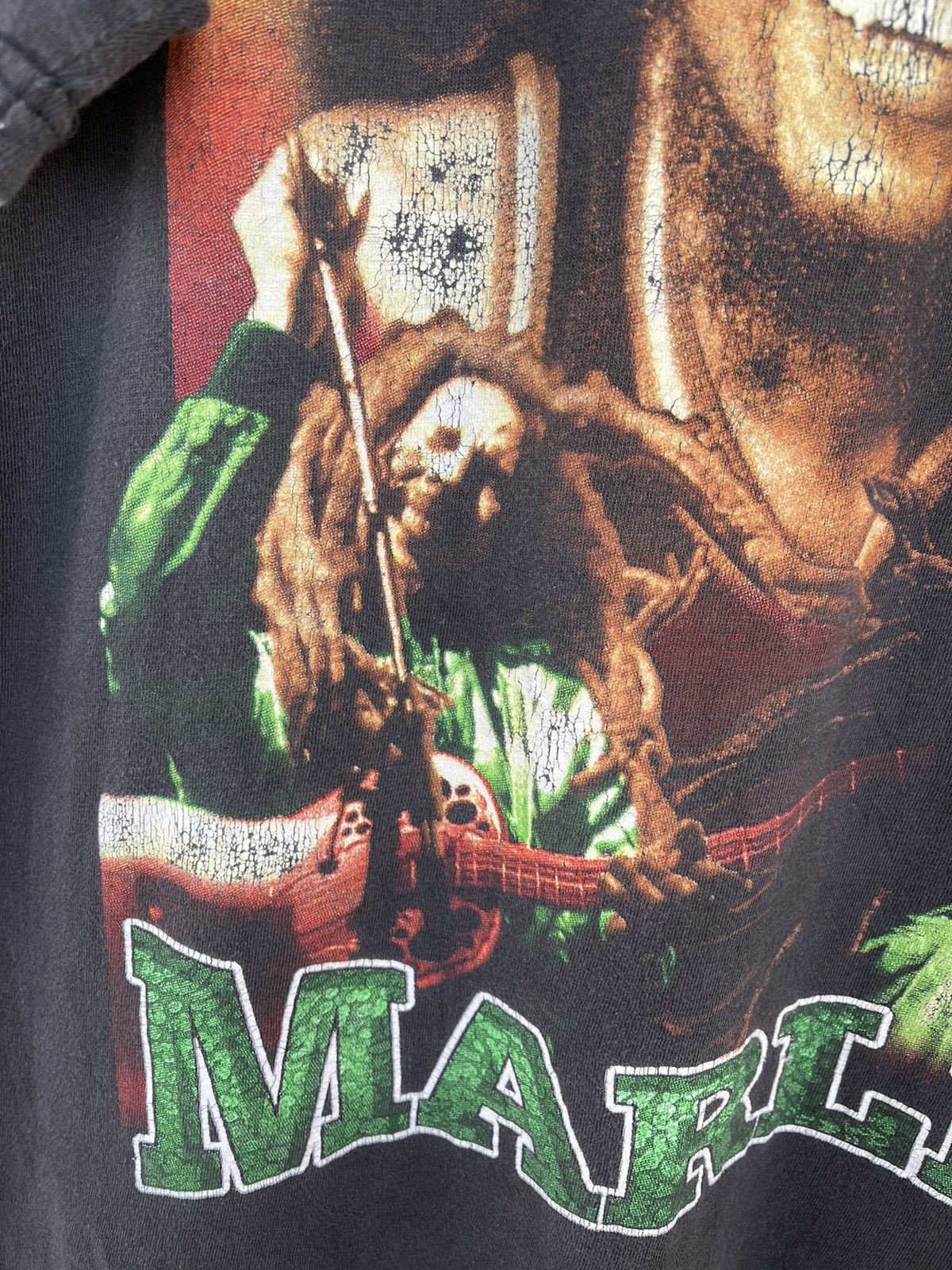 Bob Marley Rare Vintage Bob Marley Rap tees Size US XL / EU 56 / 4 - 5 Thumbnail