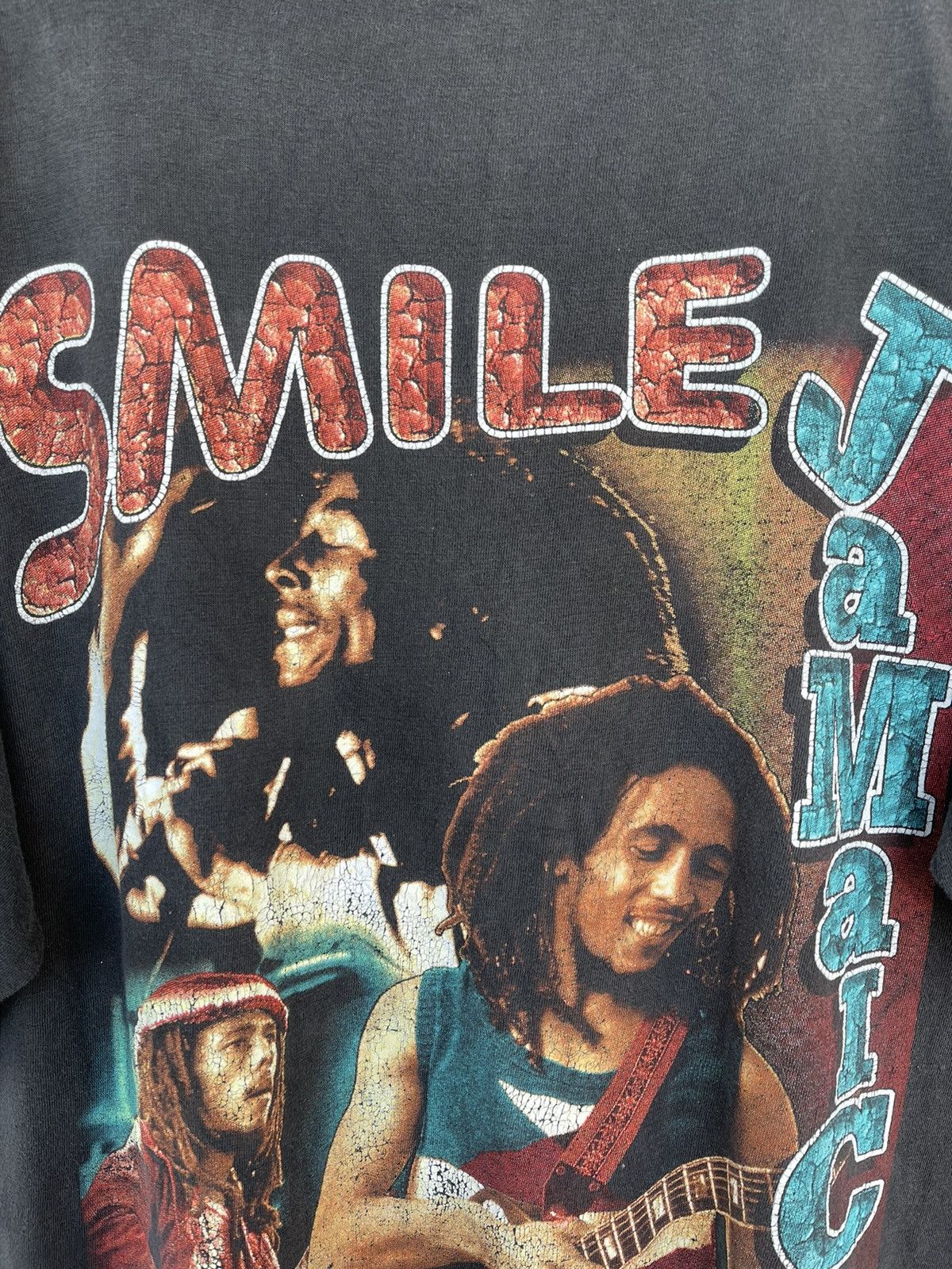 Bob Marley Rare Vintage Bob Marley Rap tees Size US XL / EU 56 / 4 - 9 Thumbnail