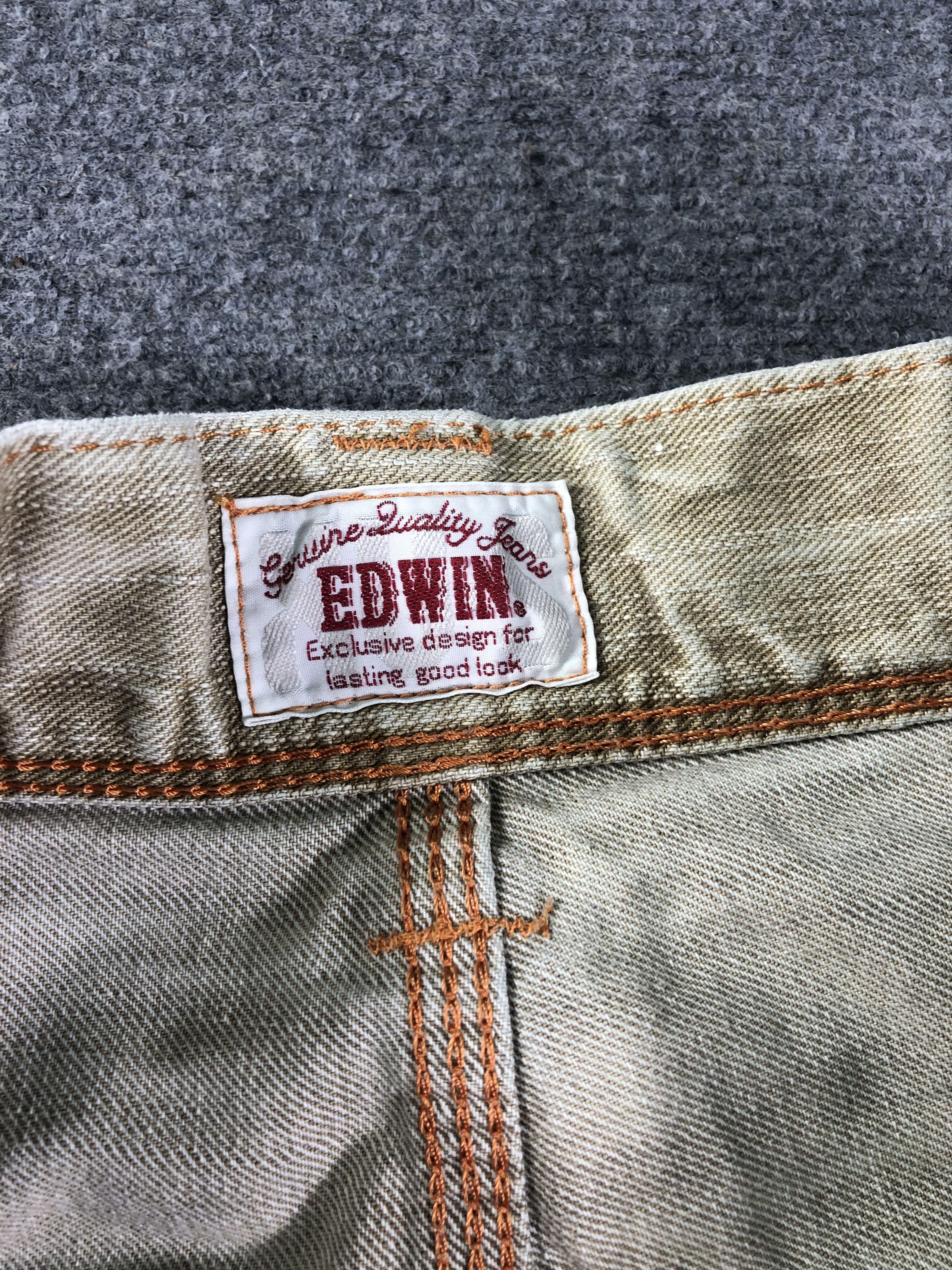 Edwin Dirty Edwin Exclusive Vintage 32x32 Size US 32 / EU 48 - 4 Thumbnail