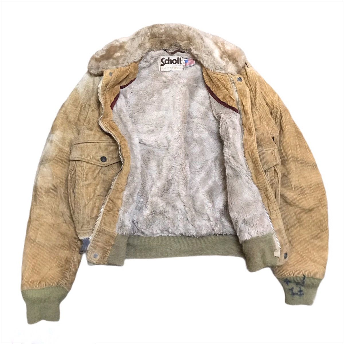 Schott × Vintage Vtg Schott jacket Size US L / EU 52-54 / 3 - 2 Thumbnail