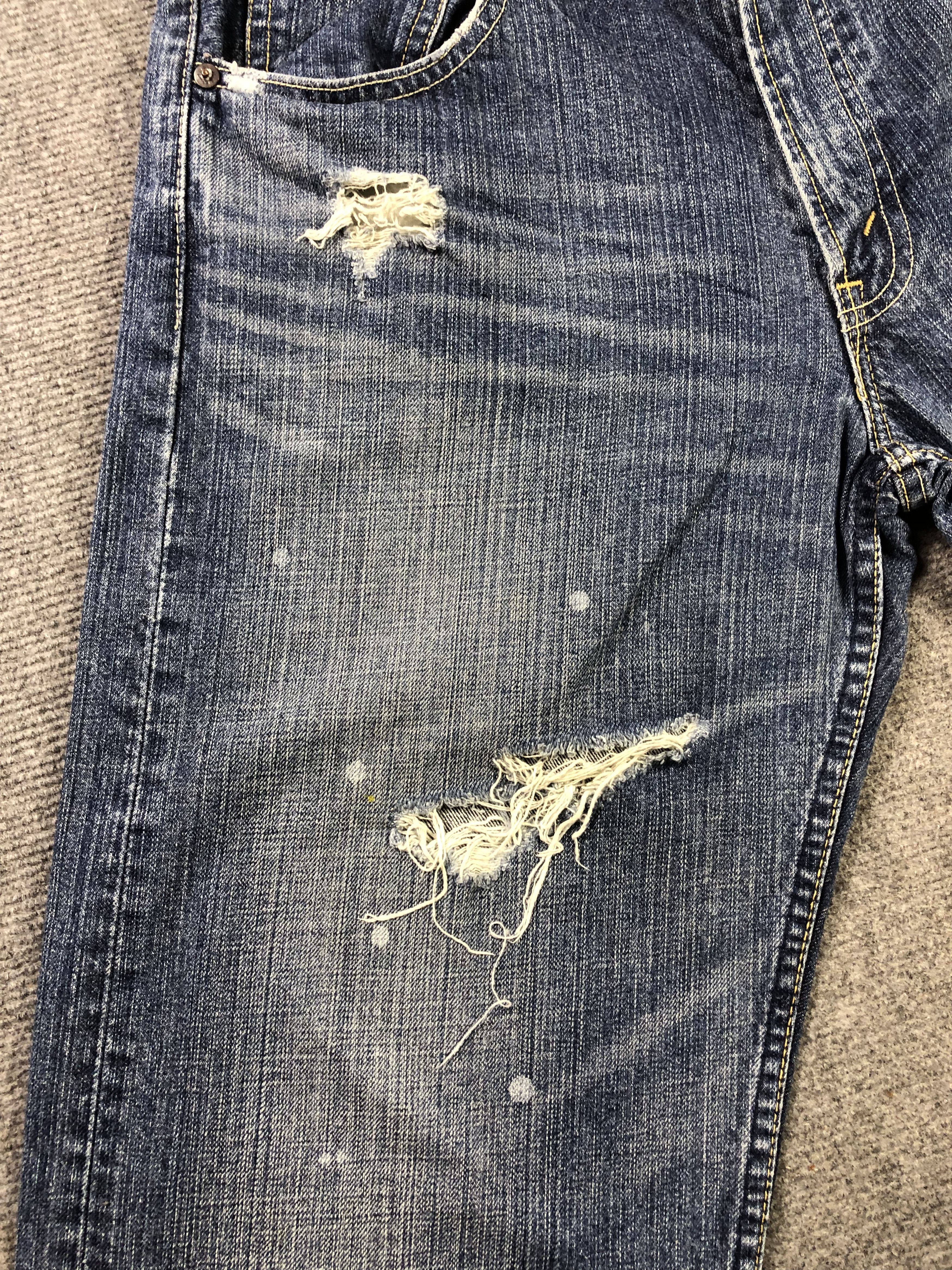 Levi's Faded Blue Levis 503 Short Jeans 34x18 Size US 34 / EU 50 - 8 Thumbnail