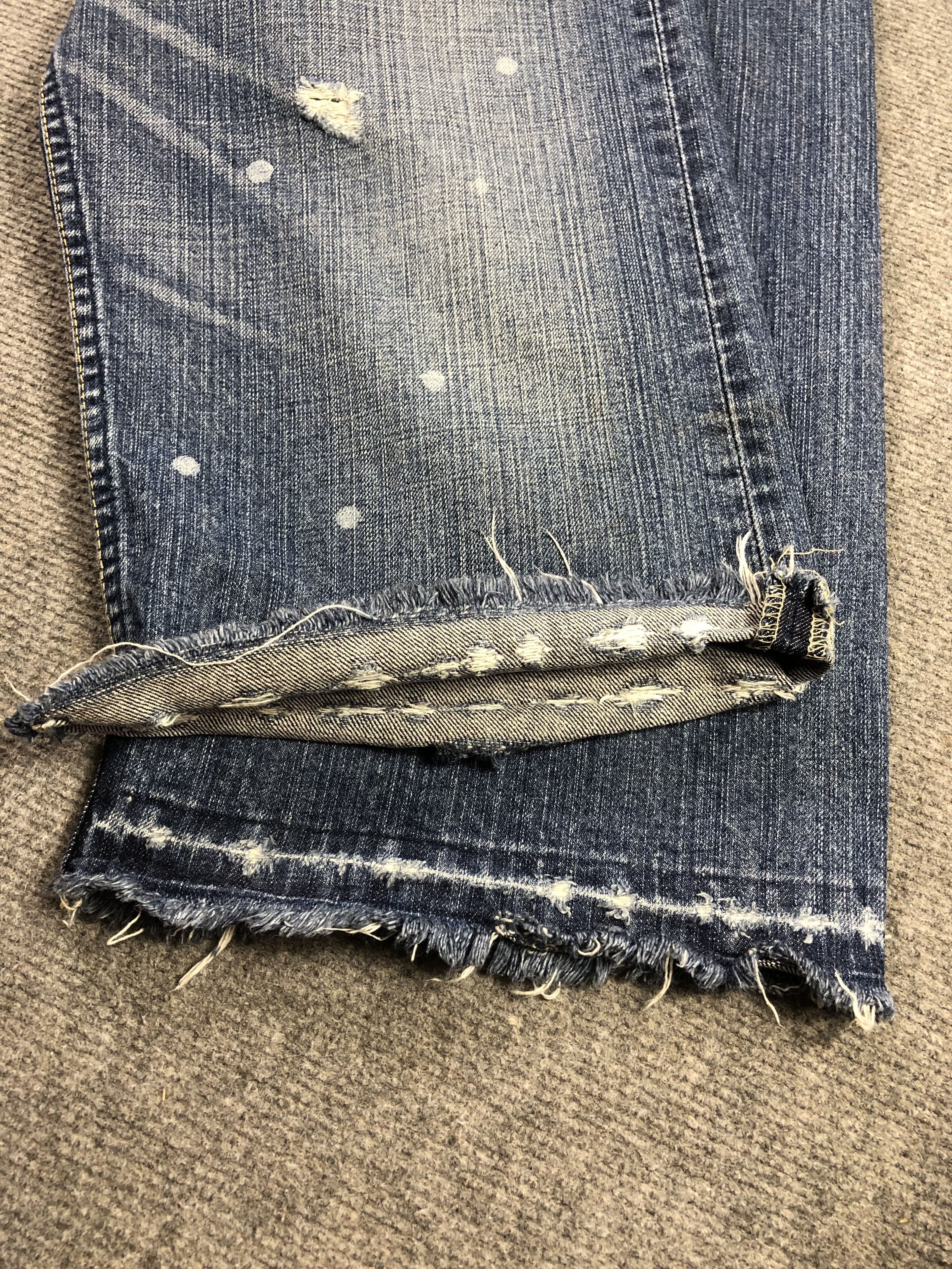 Levi's Faded Blue Levis 503 Short Jeans 34x18 Size US 34 / EU 50 - 12 Thumbnail