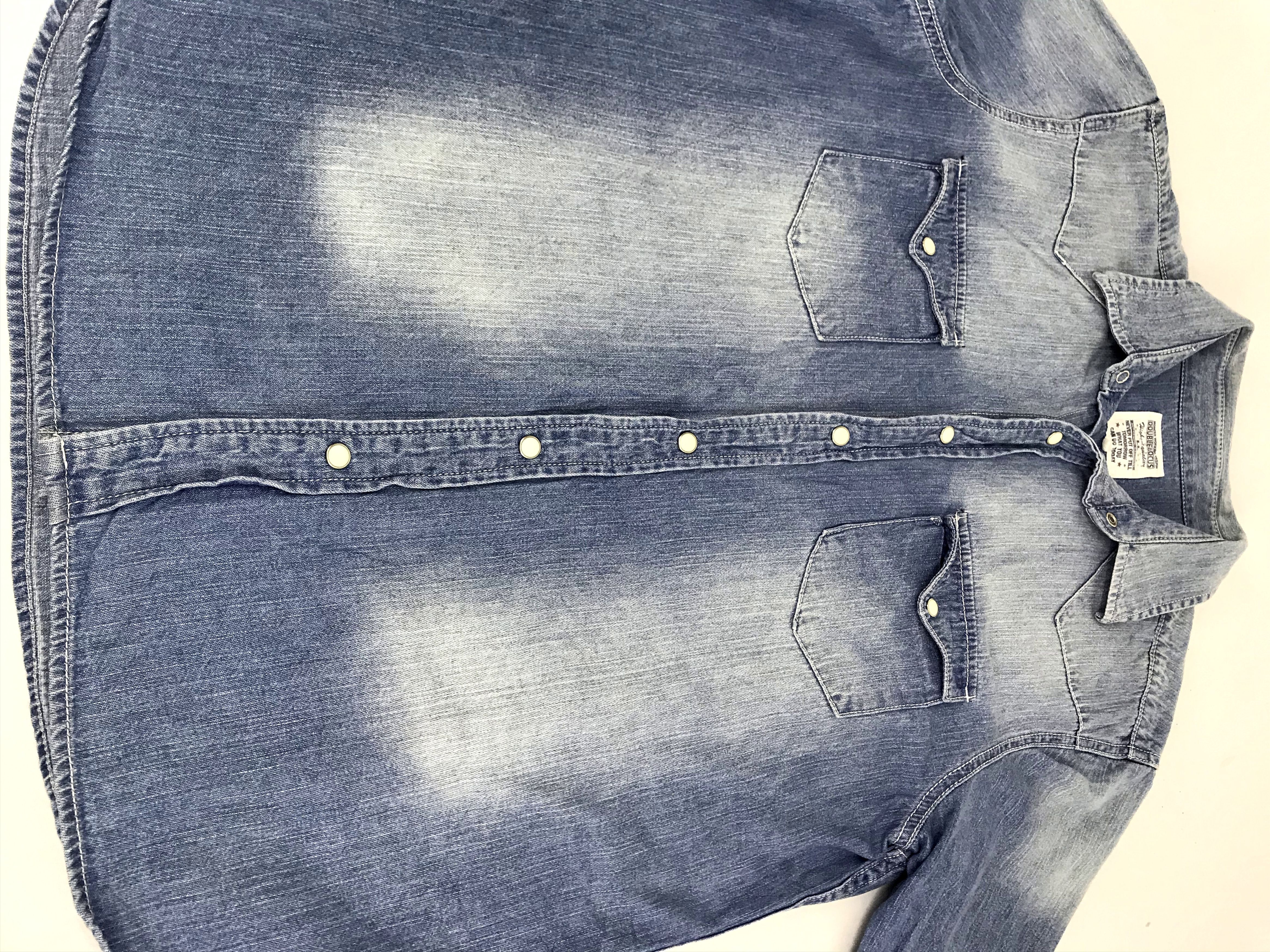 Other Vintage Style Double Focus Brand Western Denim Jeans Size US L / EU 52-54 / 3 - 2 Thumbnail