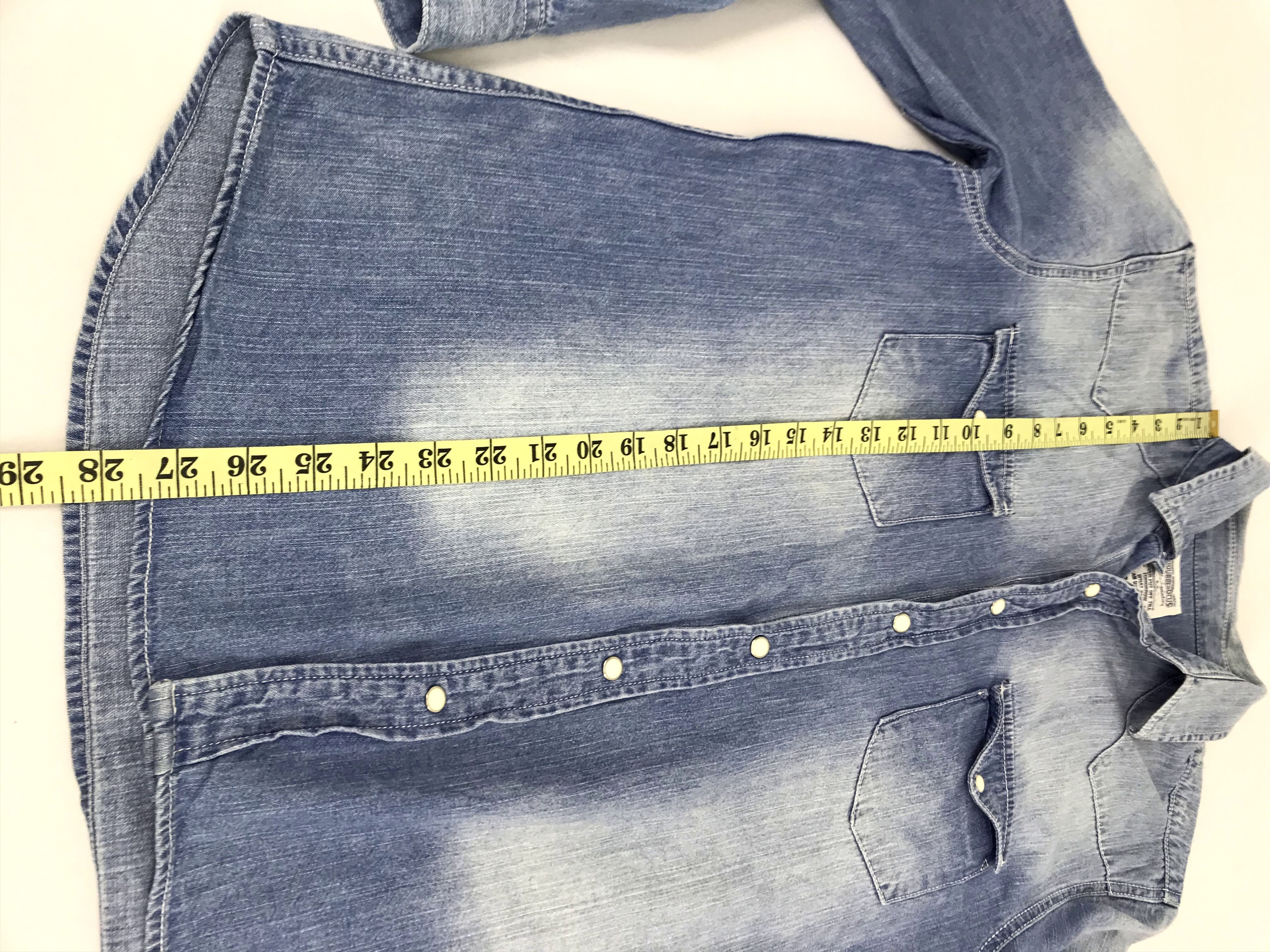 Other Vintage Style Double Focus Brand Western Denim Jeans Size US L / EU 52-54 / 3 - 10 Thumbnail