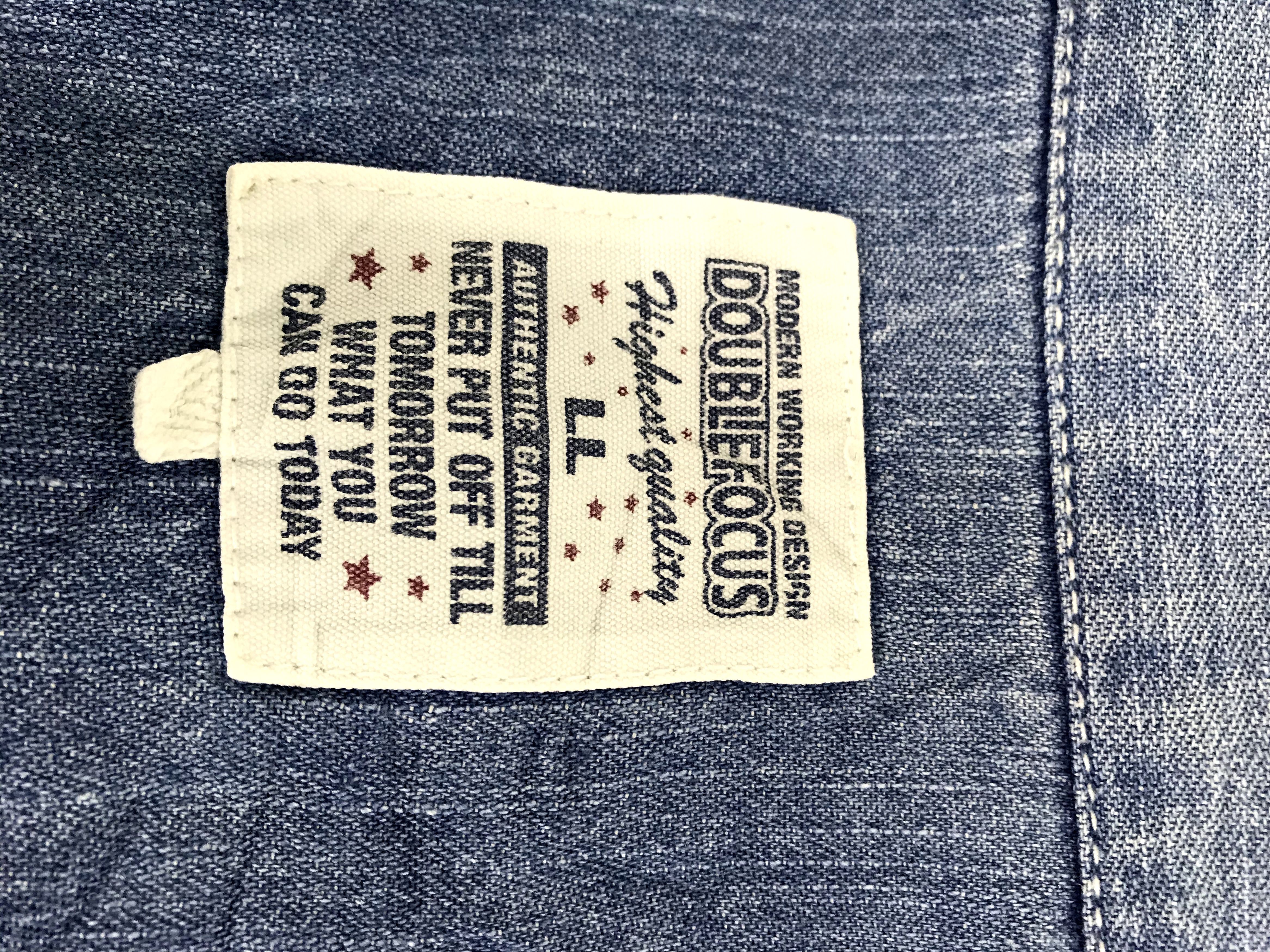 Other Vintage Style Double Focus Brand Western Denim Jeans Size US L / EU 52-54 / 3 - 5 Thumbnail
