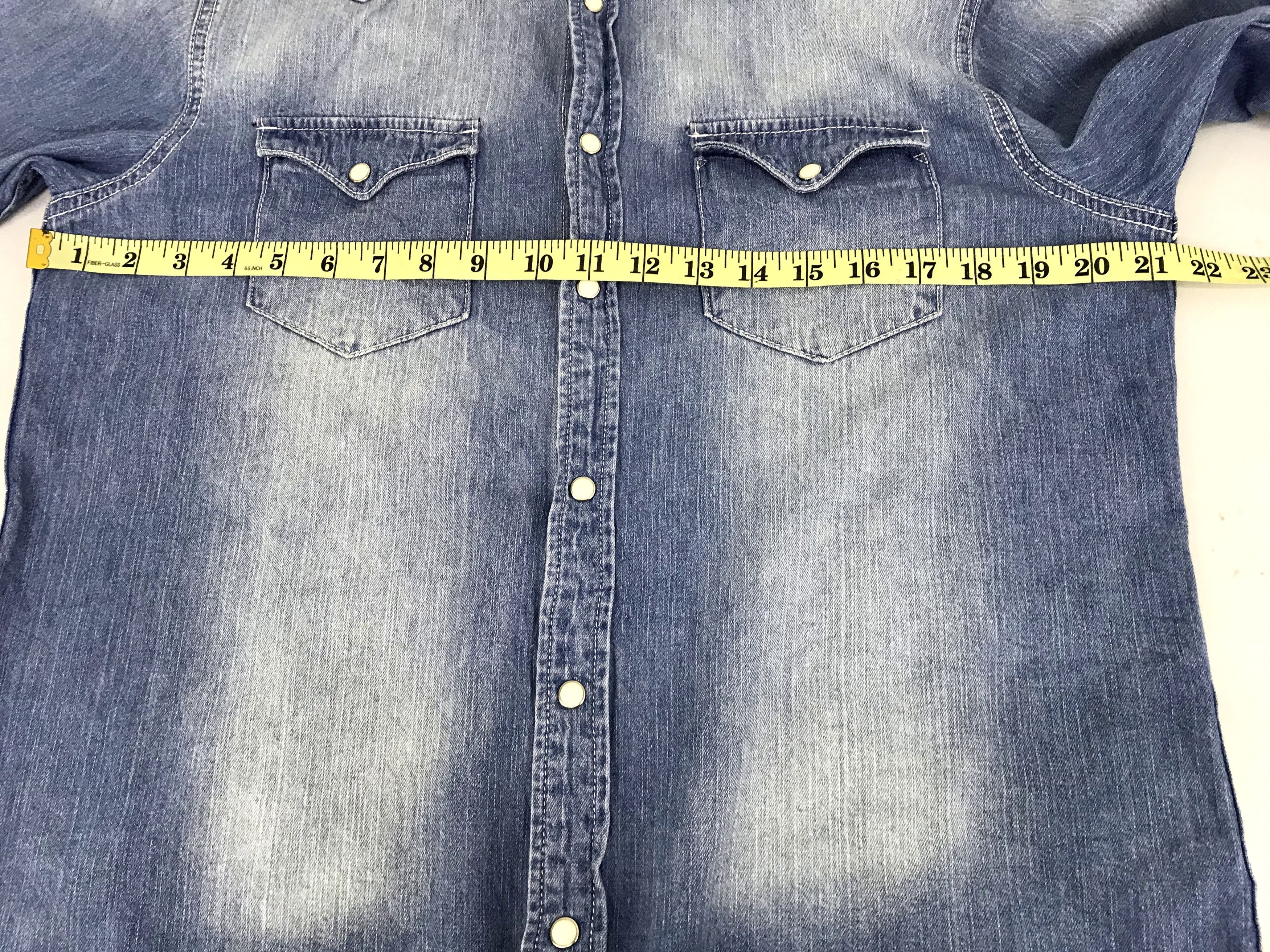 Other Vintage Style Double Focus Brand Western Denim Jeans Size US L / EU 52-54 / 3 - 9 Thumbnail