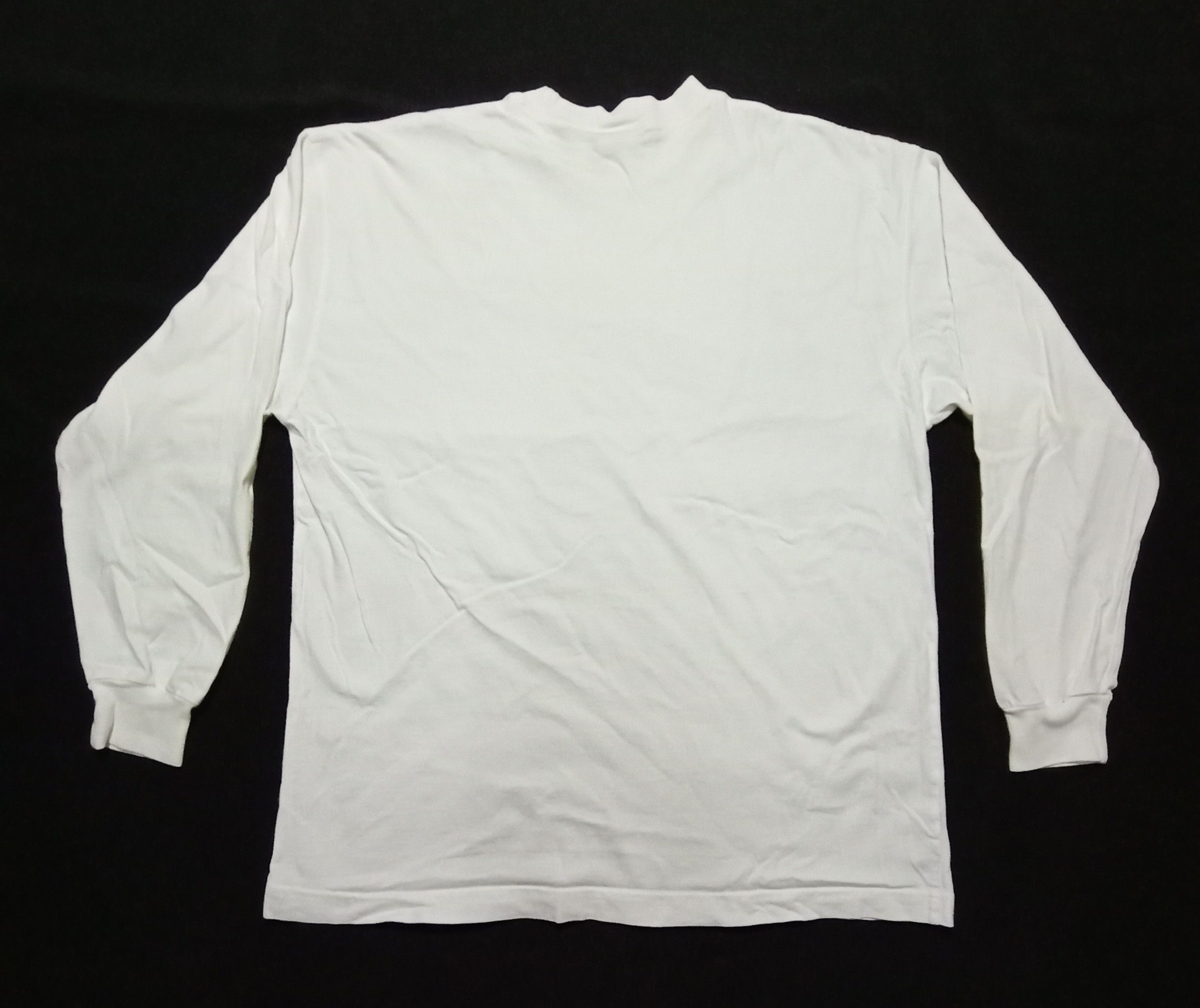 Nike × Vintage Vintage 90s Nike Swoosh Big Logo Rare Minimalist Size US S / EU 44-46 / 1 - 5 Thumbnail