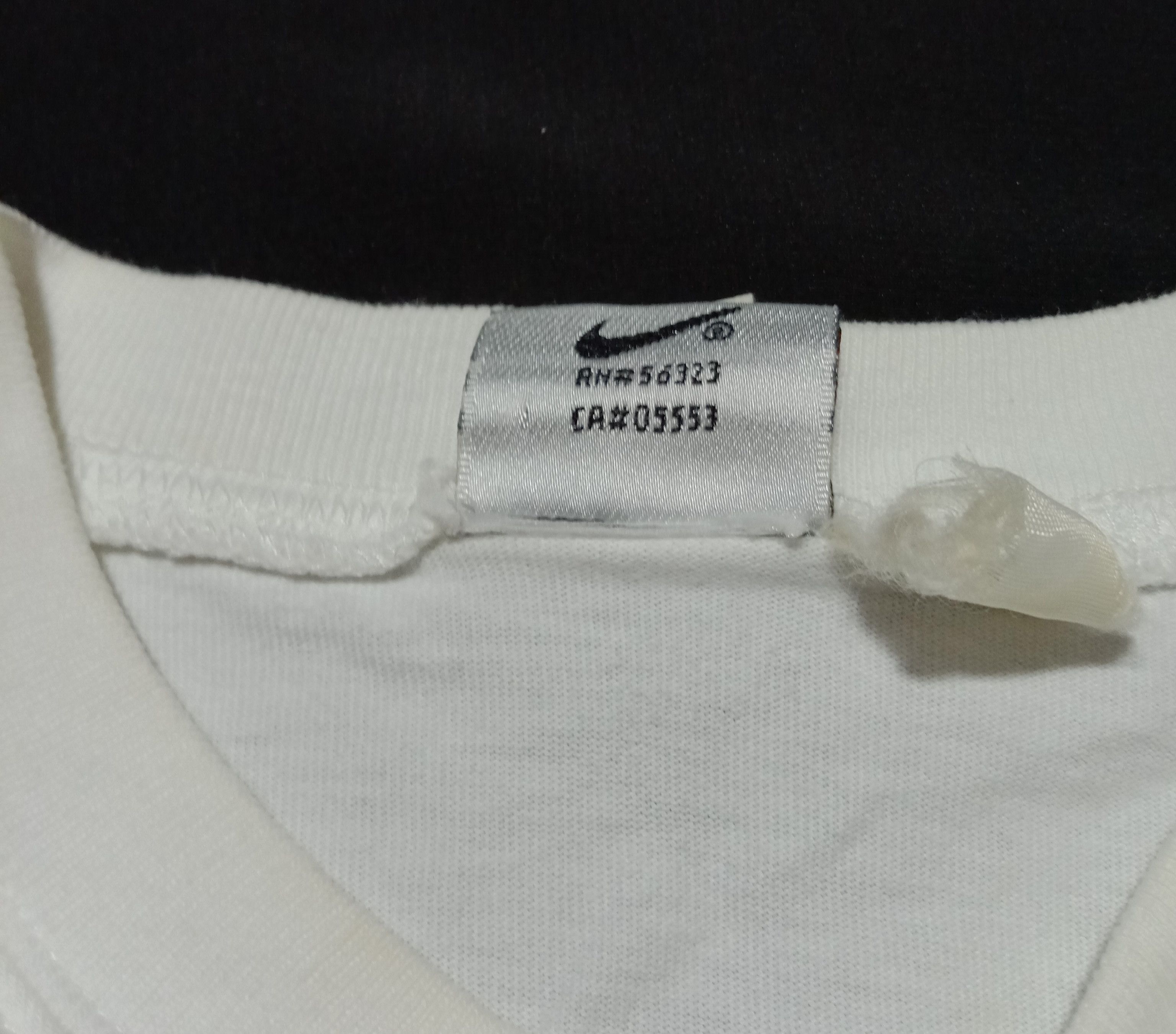 Nike × Vintage Vintage 90s Nike Swoosh Big Logo Rare Minimalist Size US S / EU 44-46 / 1 - 4 Thumbnail