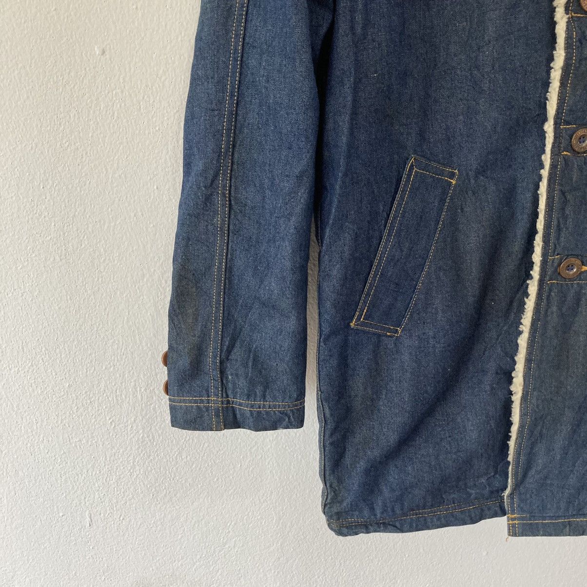 Japanese Brand Japanese Sherpa Denim Jacket Size US M / EU 48-50 / 2 - 3 Thumbnail